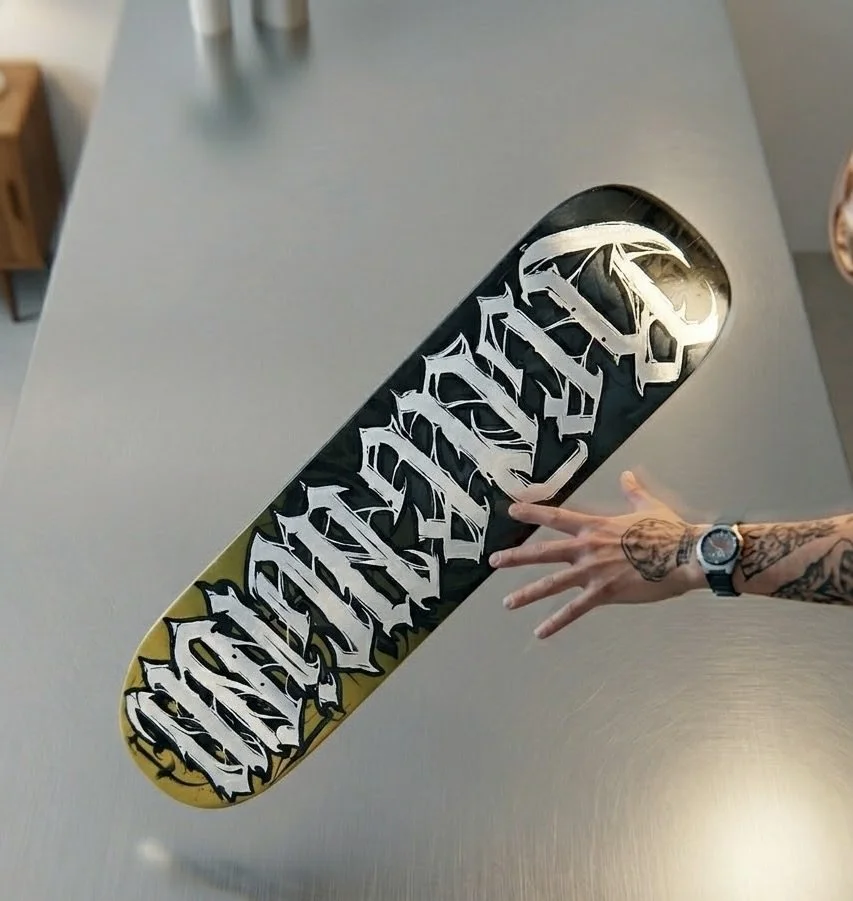 Handmade custom  skateboard