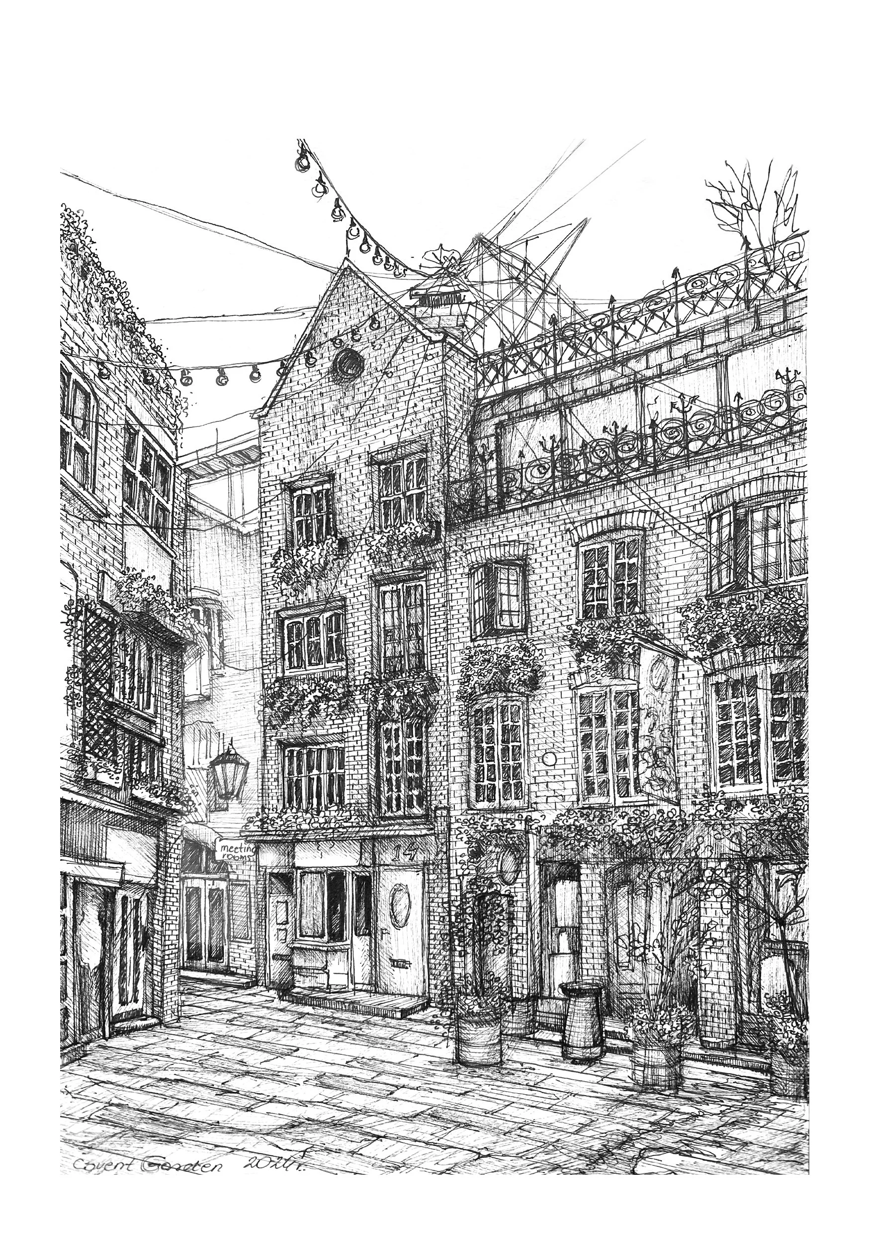 Neal's Yard, Covent Garden, London