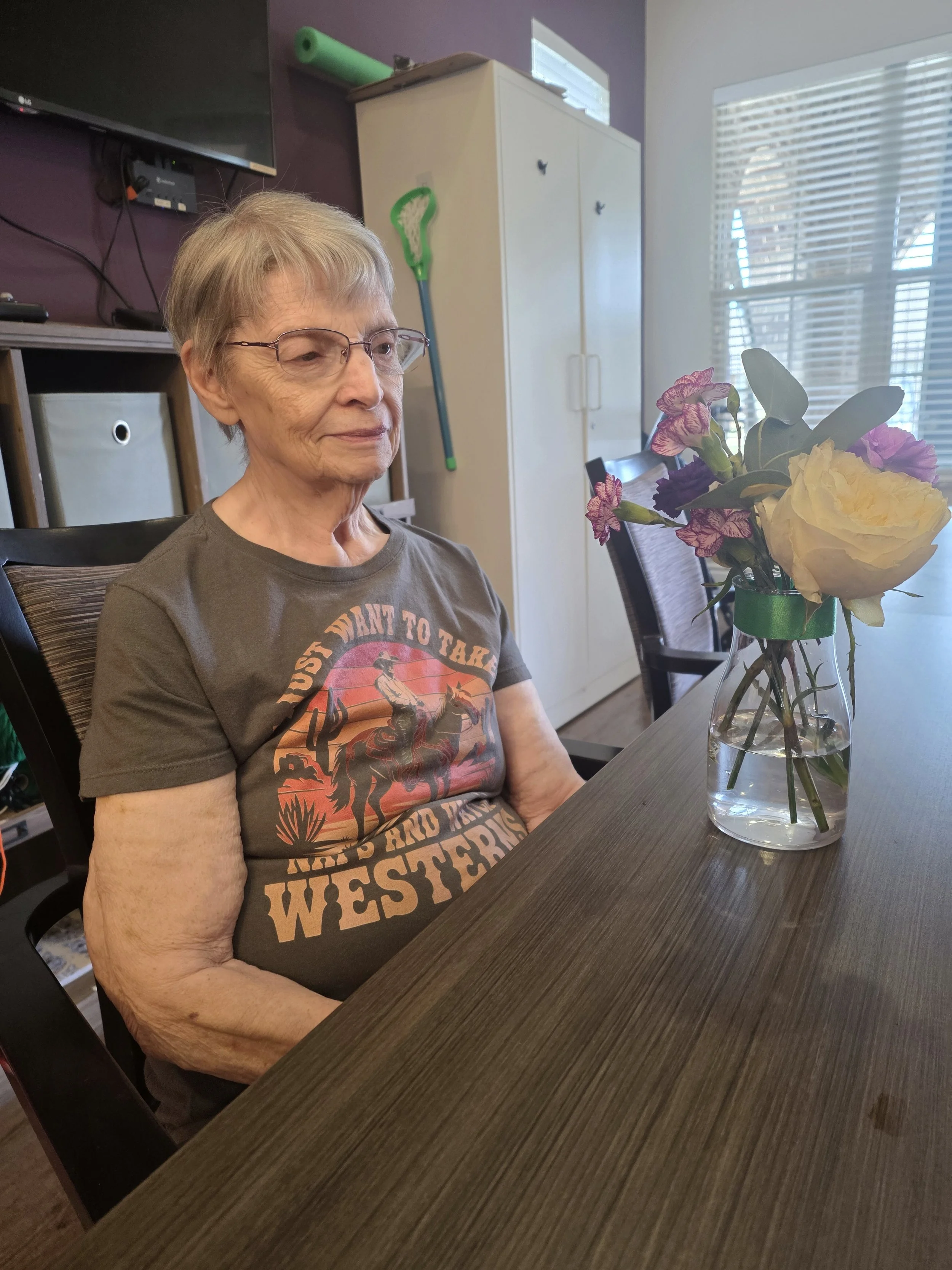 Iris Memory Care Edmond - Petals of Light Community Impact - Community Enrichment Activity for Seniors