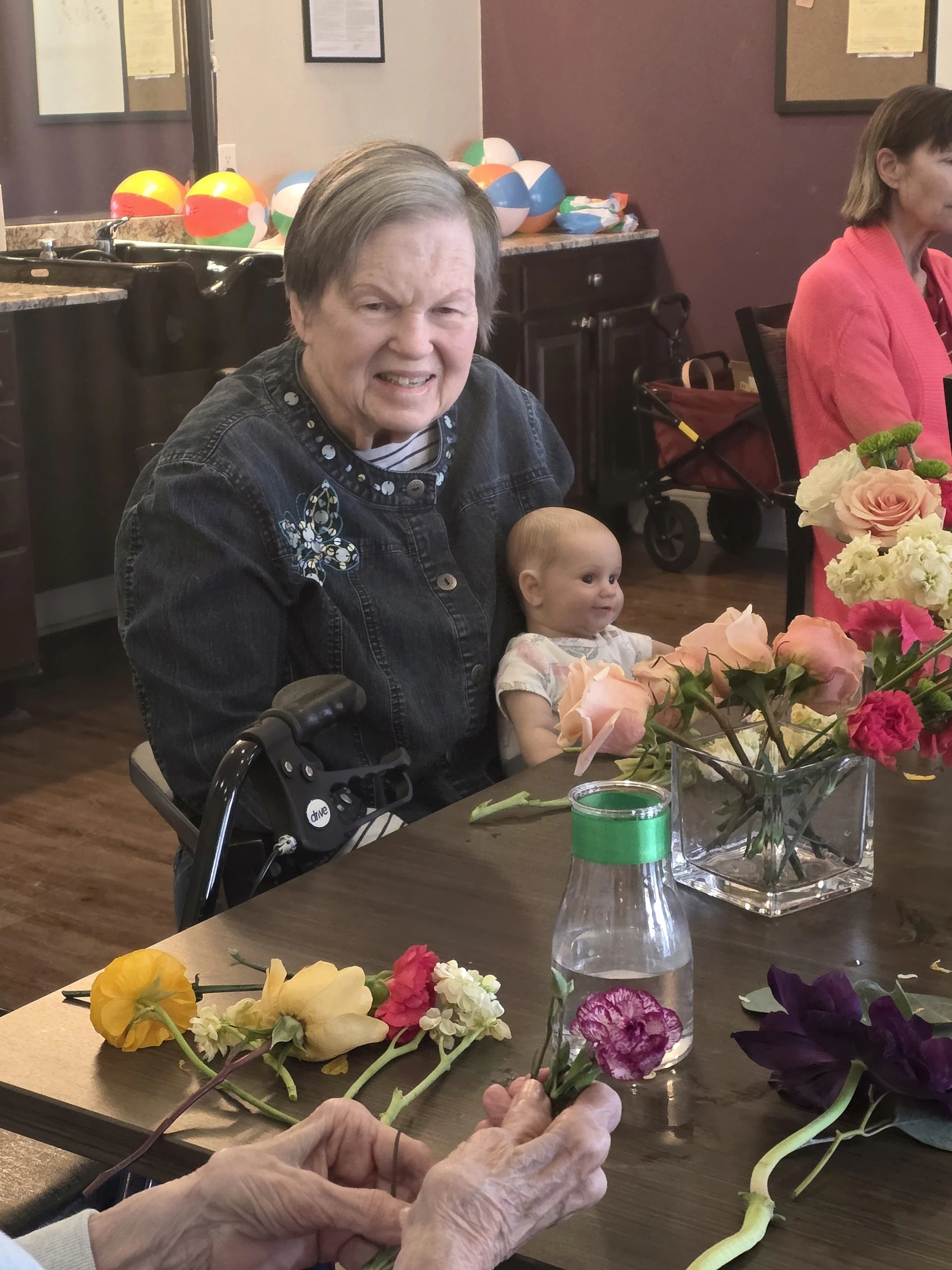 Iris Memory Care Edmond - Petals of Light Community Impact - Community Enrichment Activity for Seniors