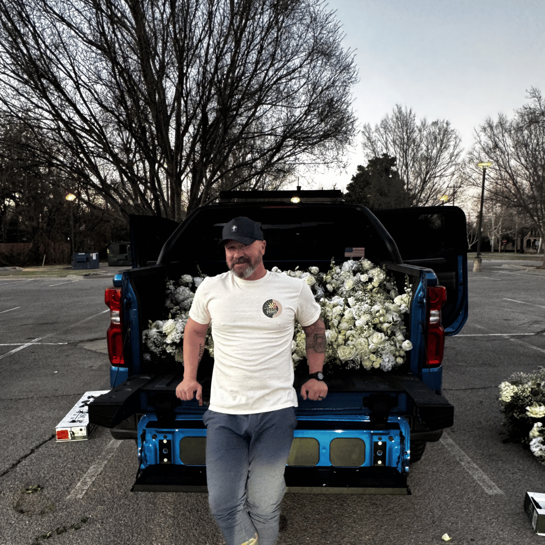 Floral arrangements donated to Petals of Light Oklahoma to be repurposed and gifted to one of many care facilities in the Oklahoma City area.