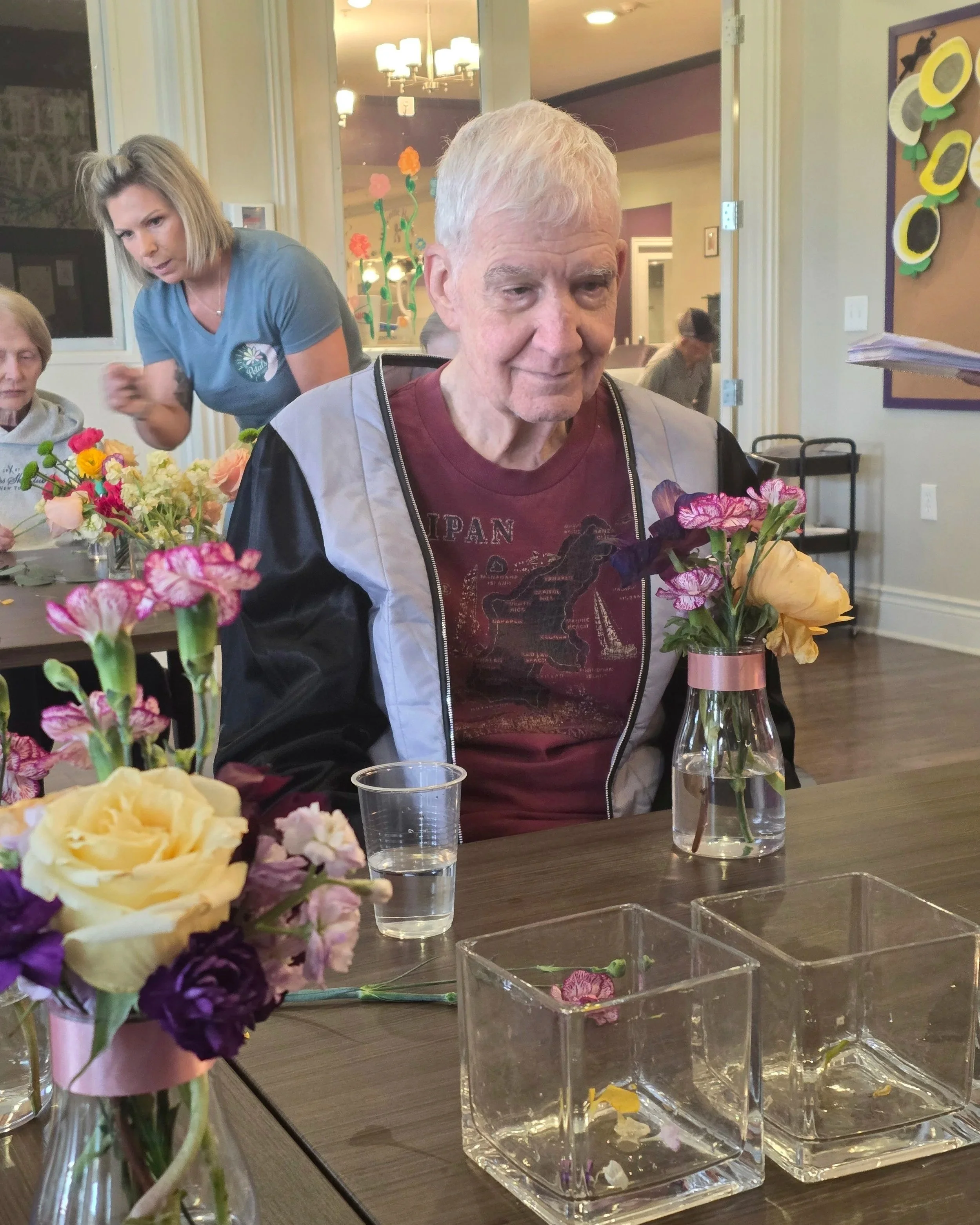 Iris Memory Care Edmond - Petals of Light Community Impact - Community Enrichment Activity for Seniors