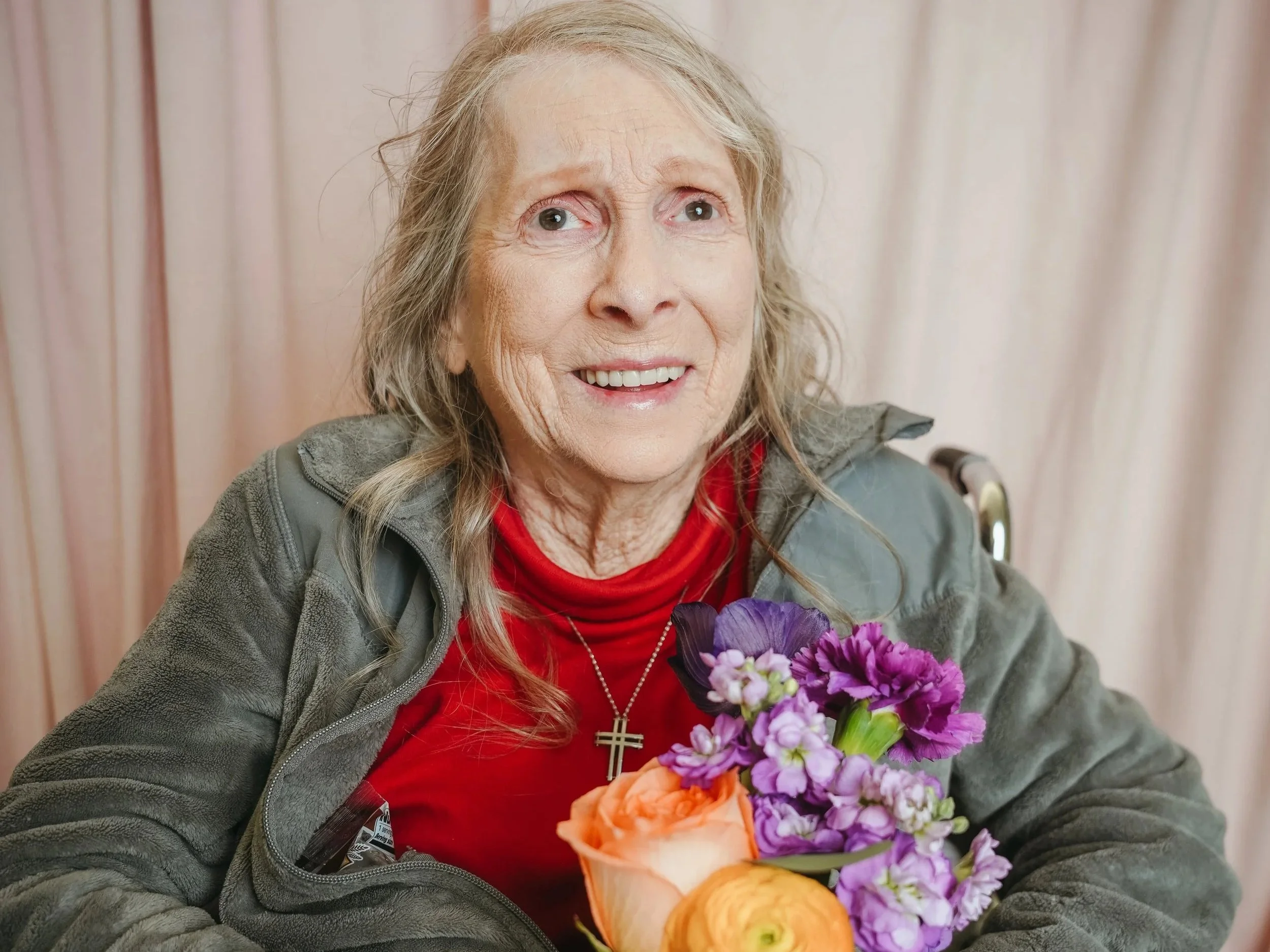 Floral arrangements donated to Petals of Light Oklahoma to be repurposed and gifted to one of many care facilities in the Oklahoma City area.