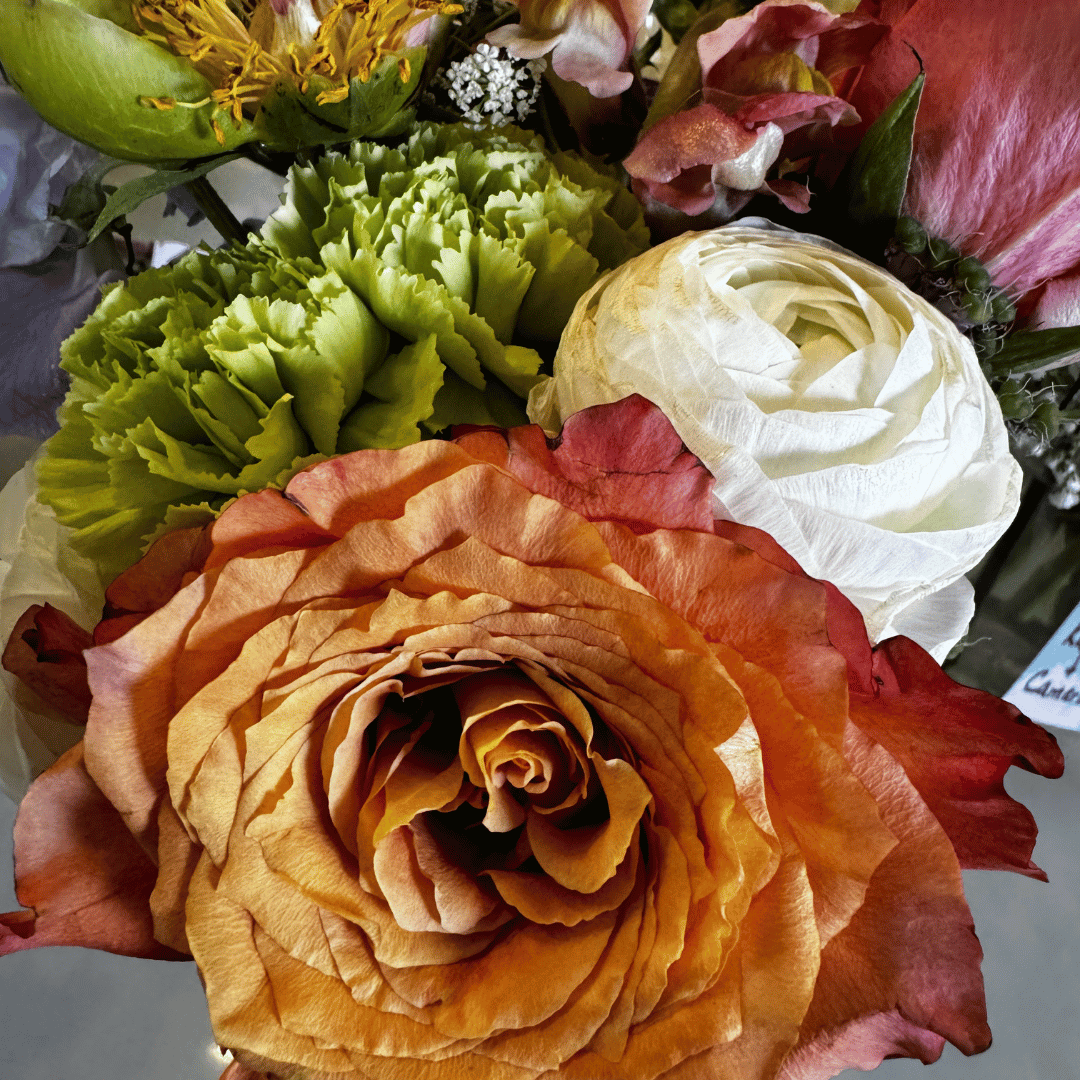Floral arrangements donated to Petals of Light Oklahoma to be repurposed and gifted to one of many care facilities in the Oklahoma City area.