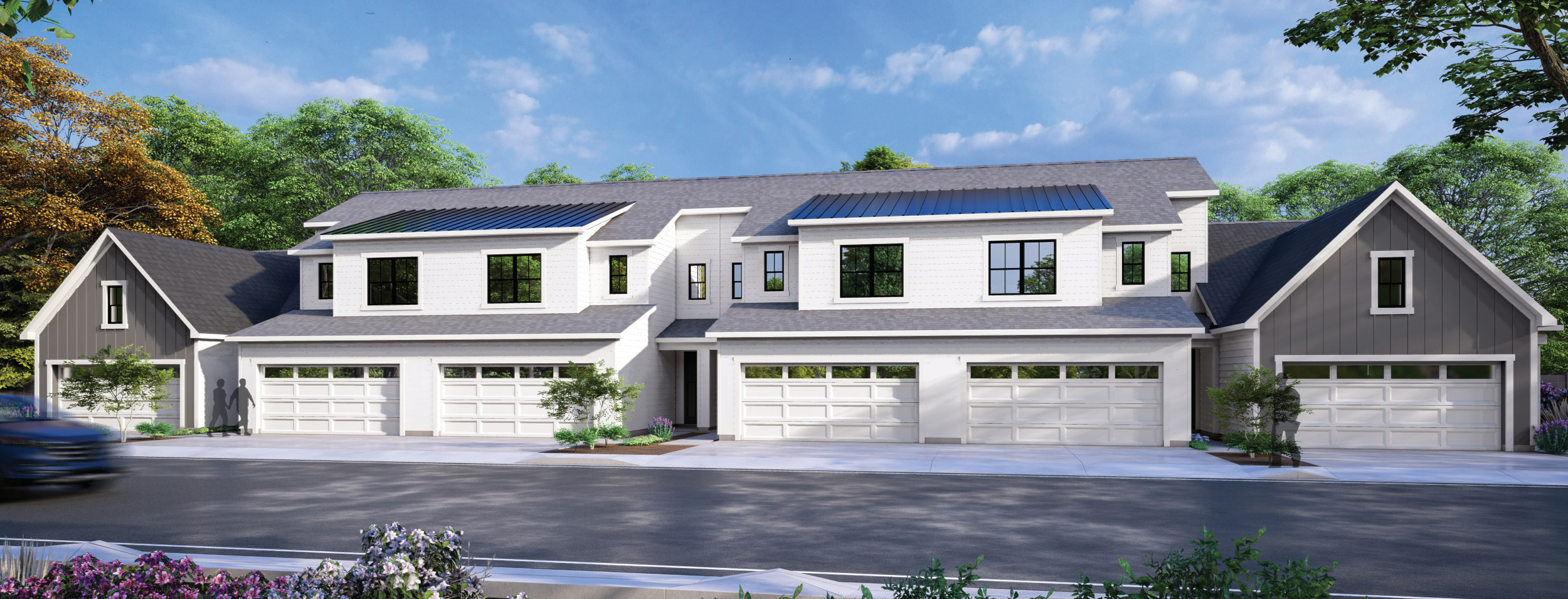 The Mainstay townhome exterior at Prairie Ridge Rochester MN
