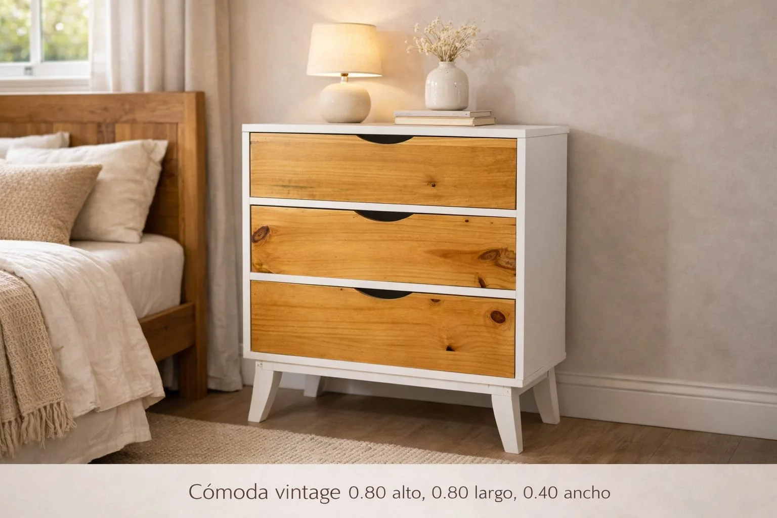 Cómoda Vintage en Madera