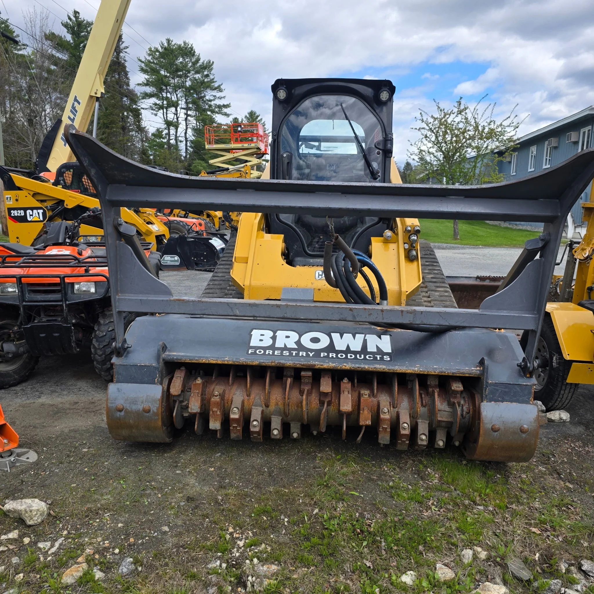 CAT 299D3 XE COMPACT TRACK LOADER WITH FORESTRY MULCHER