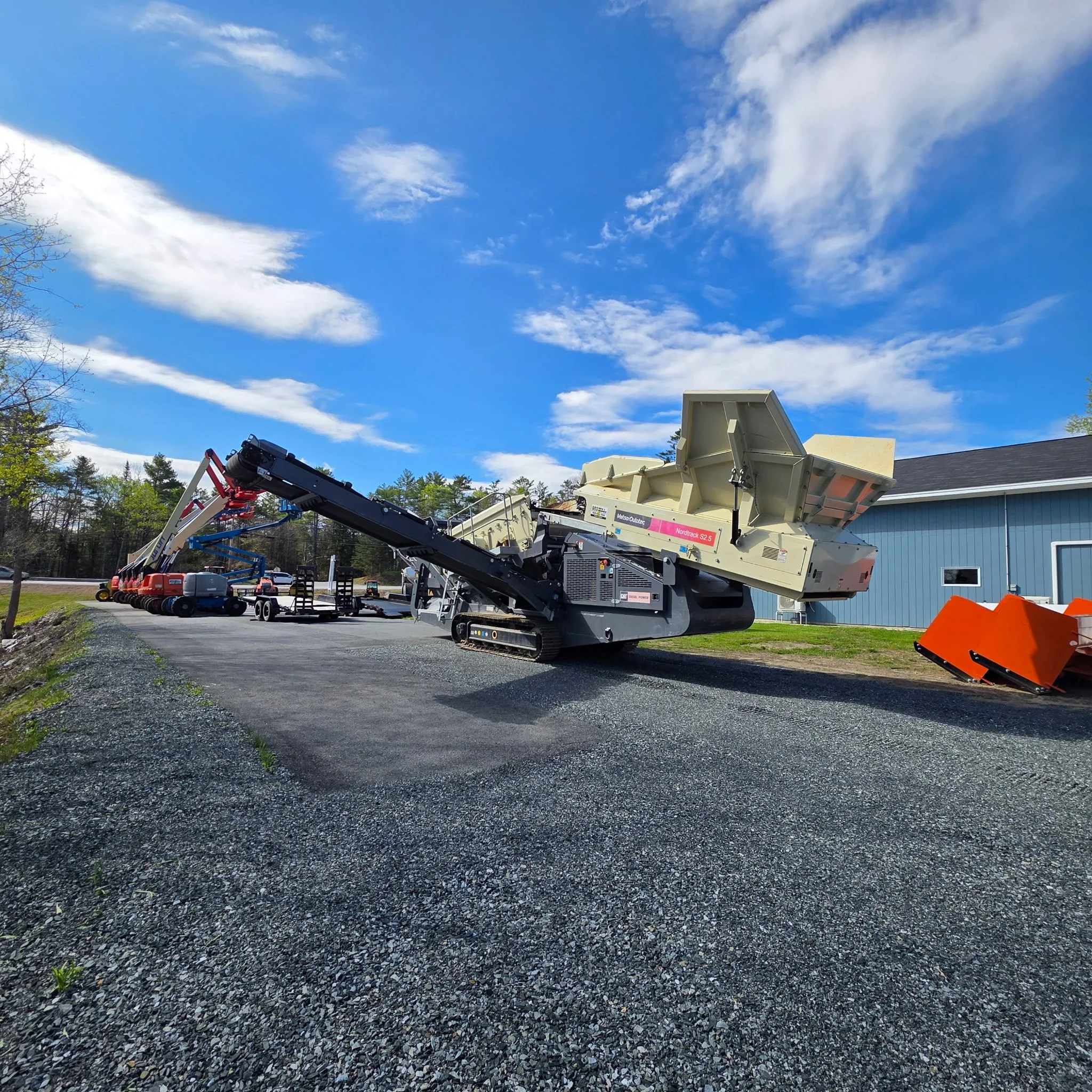 METSO OUTOTEC NORDTRACK S2.5 MOBILE SCALPING SCREEN