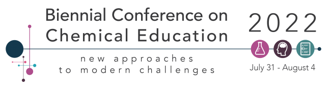 Biennial Conference on Chemical Education 2022 logo