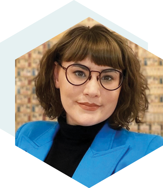 Headshot of Mandy Dark, MSLead Technical Designer