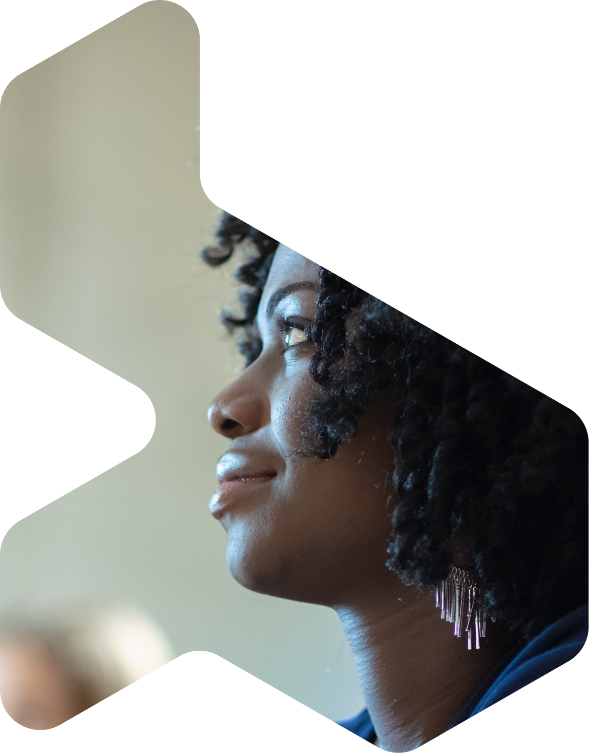 Student in classroom