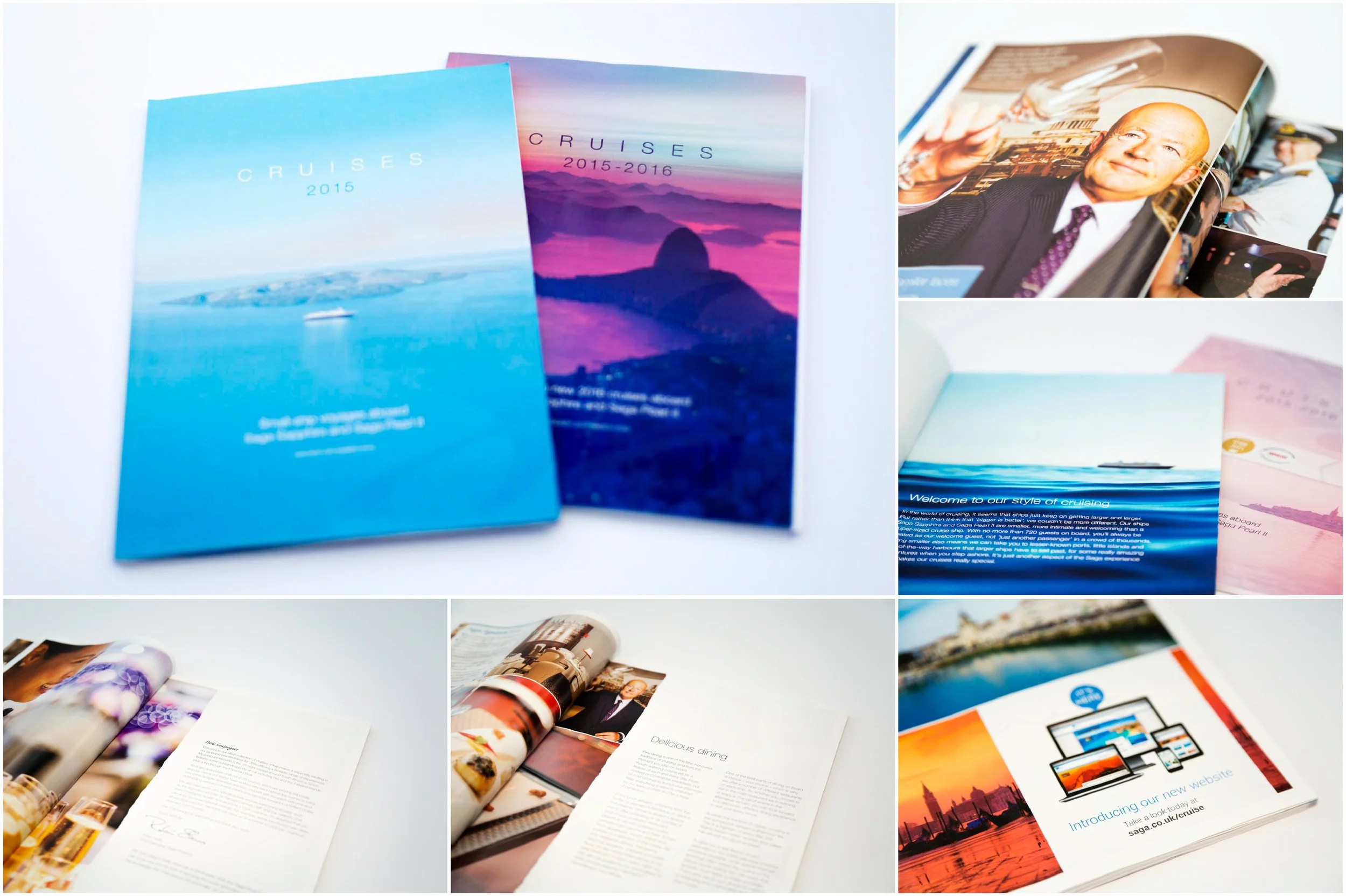 Cruise brochure redesign