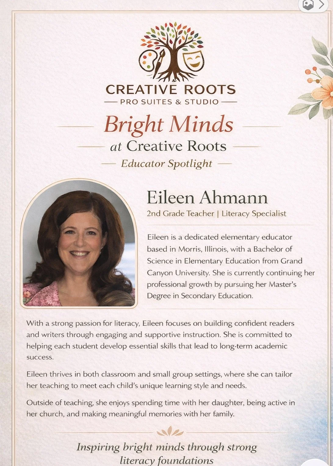 Bright Minds Literacy  1 hr Coaching