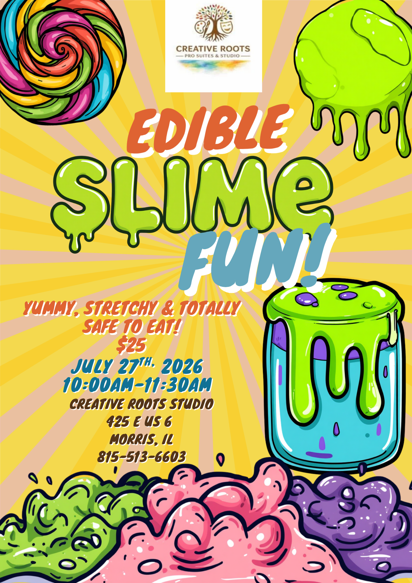 Edible Slime Camp