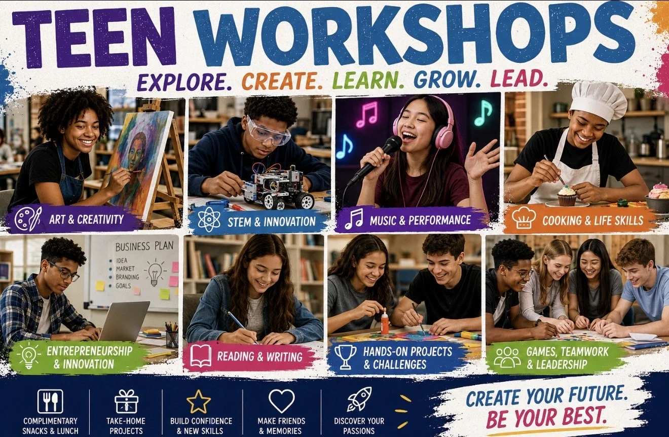 June 1st Teen workshop