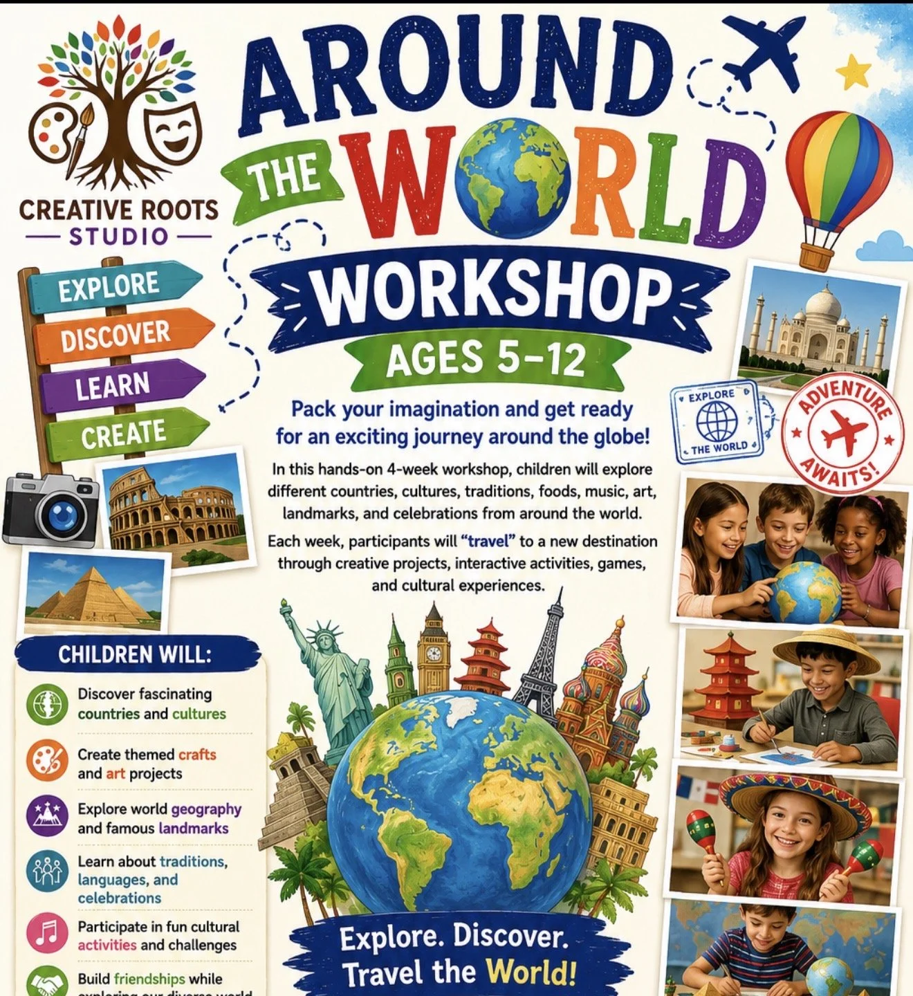 4 week- Around the World