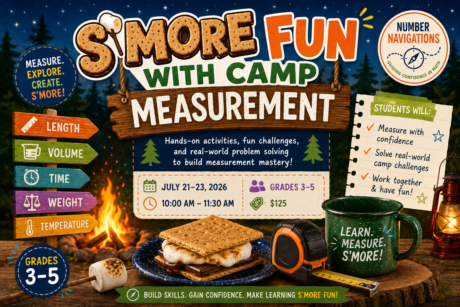 S’more Fun with Camp Measurement
