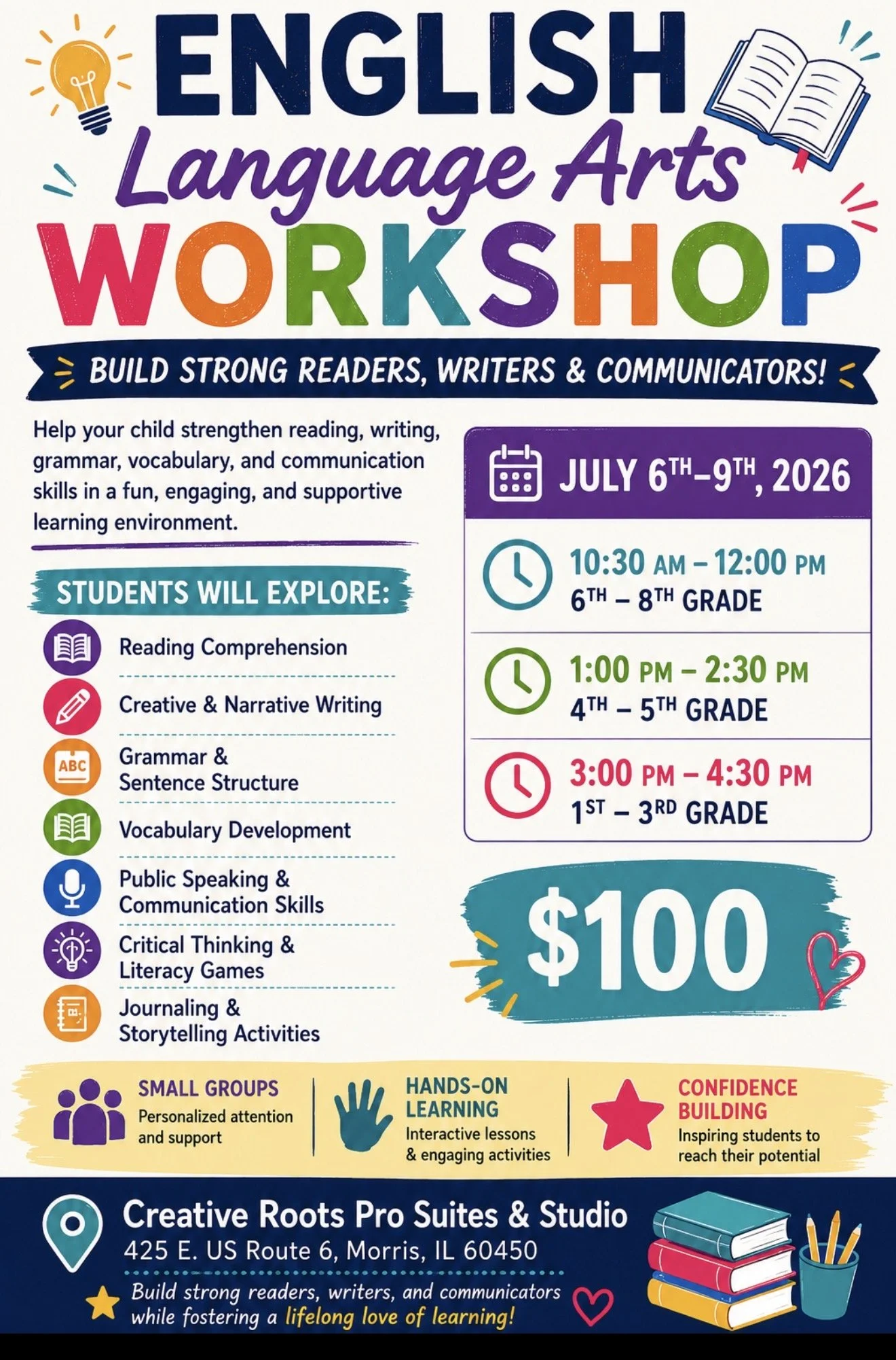 English Language Arts Workshops