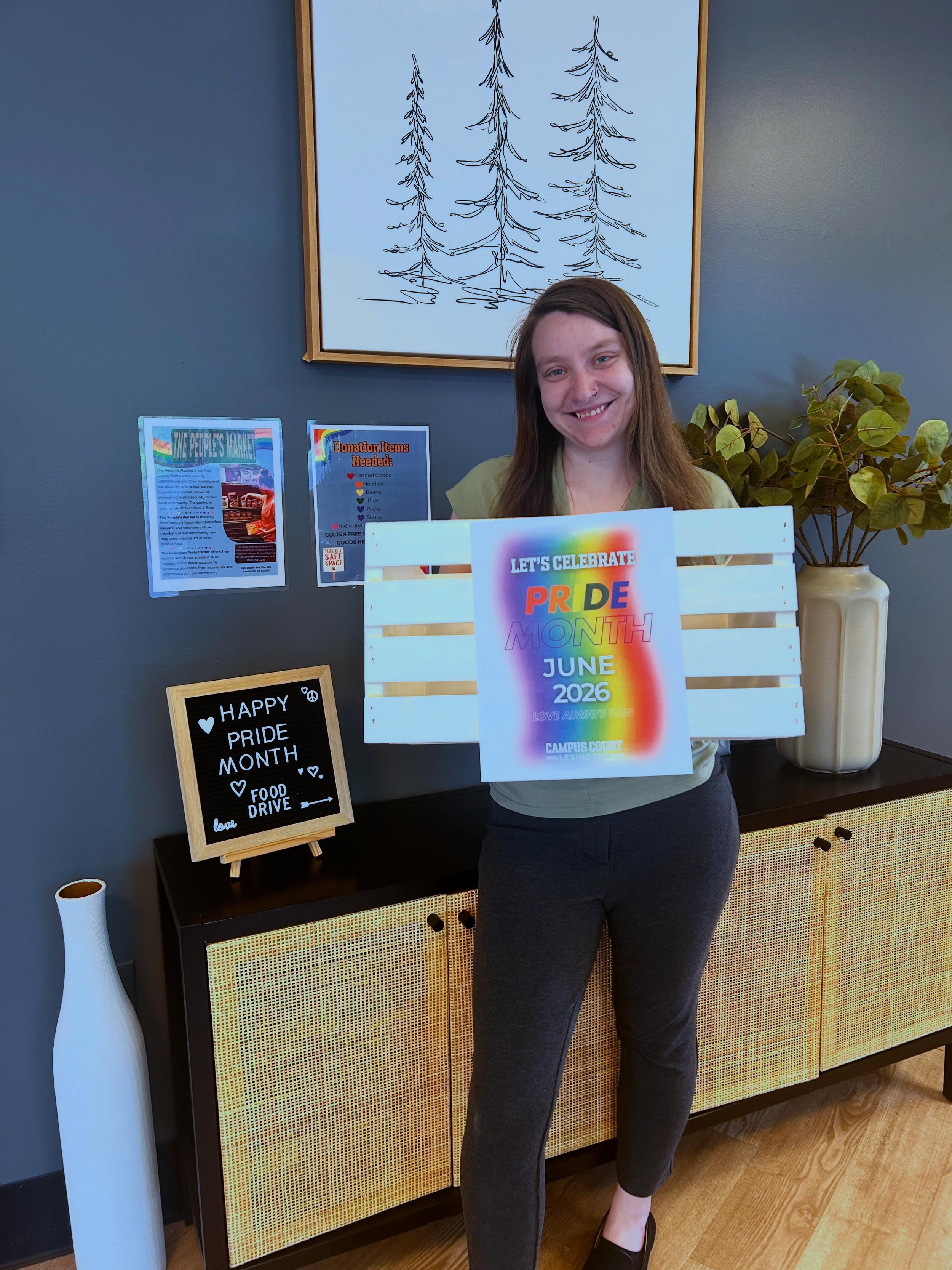 In honor of Pride Month, we&rsquo;re proud to support the People&rsquo;s Market Pantry through a month-long food drive! 🌈

The People&rsquo;s Market, operated by @lexpridecenter, is a free weekly grocery supplement program that provides to our citie