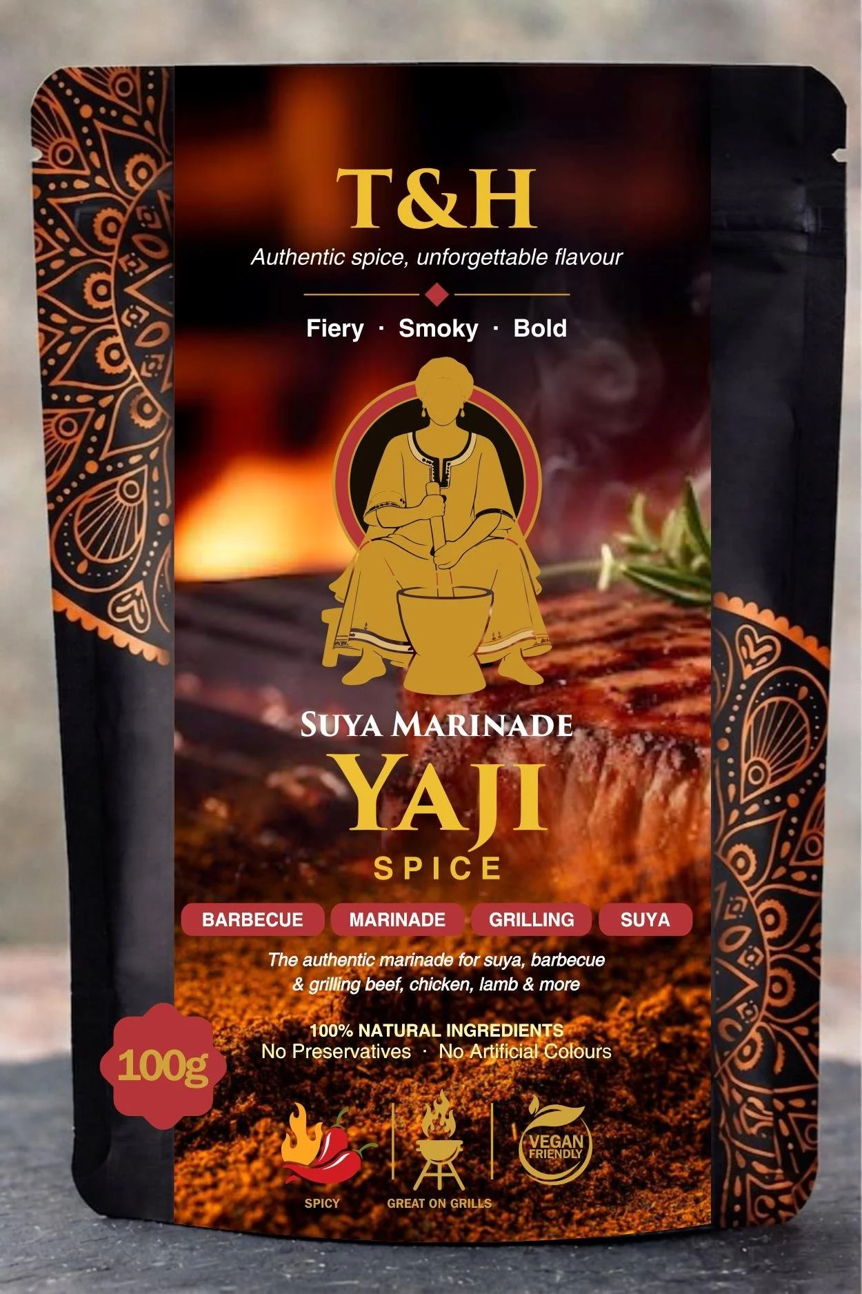 T&H Suya Marinade Yaji Spice