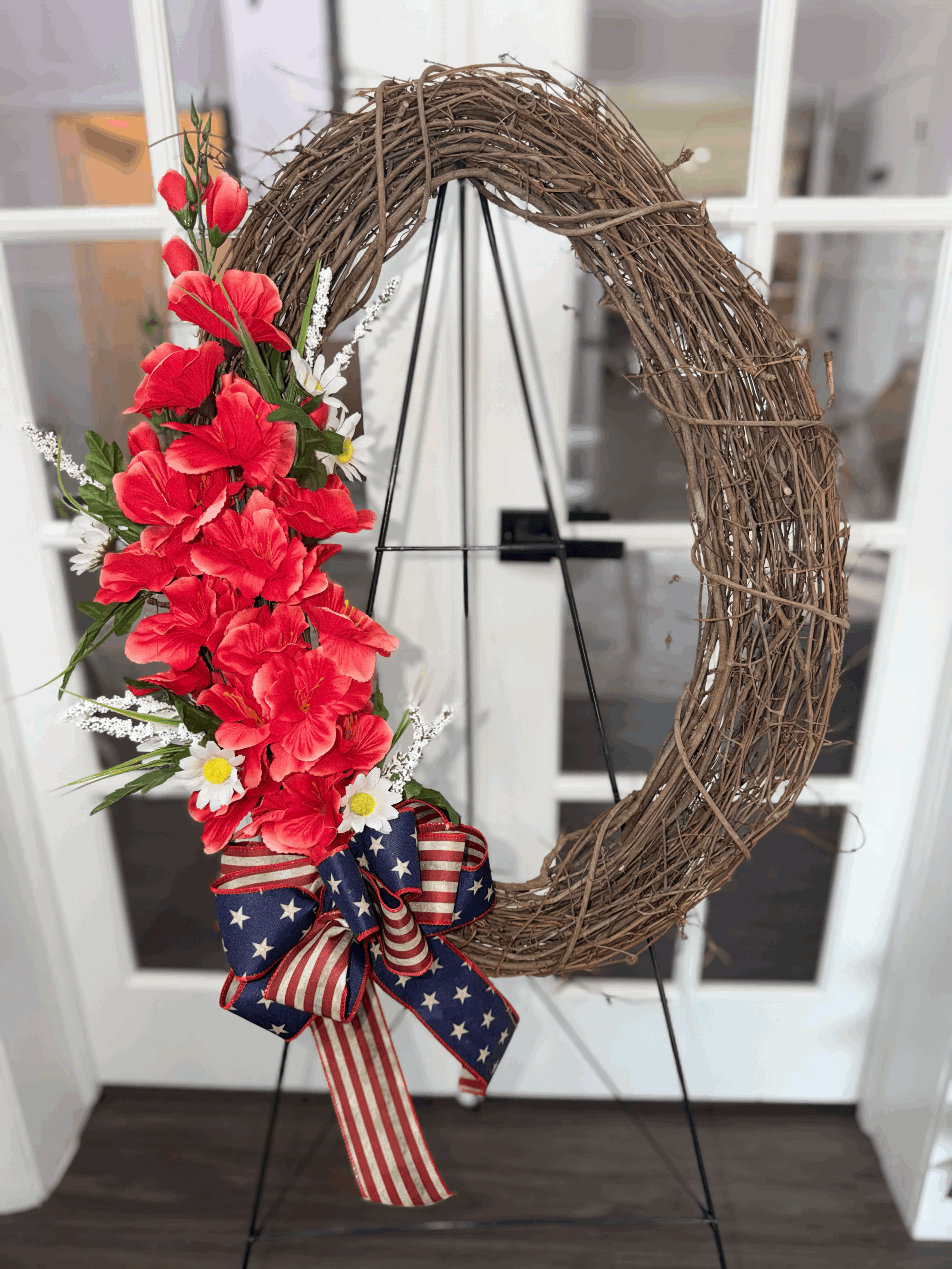 Silk Wreaths, Crosses and Vases