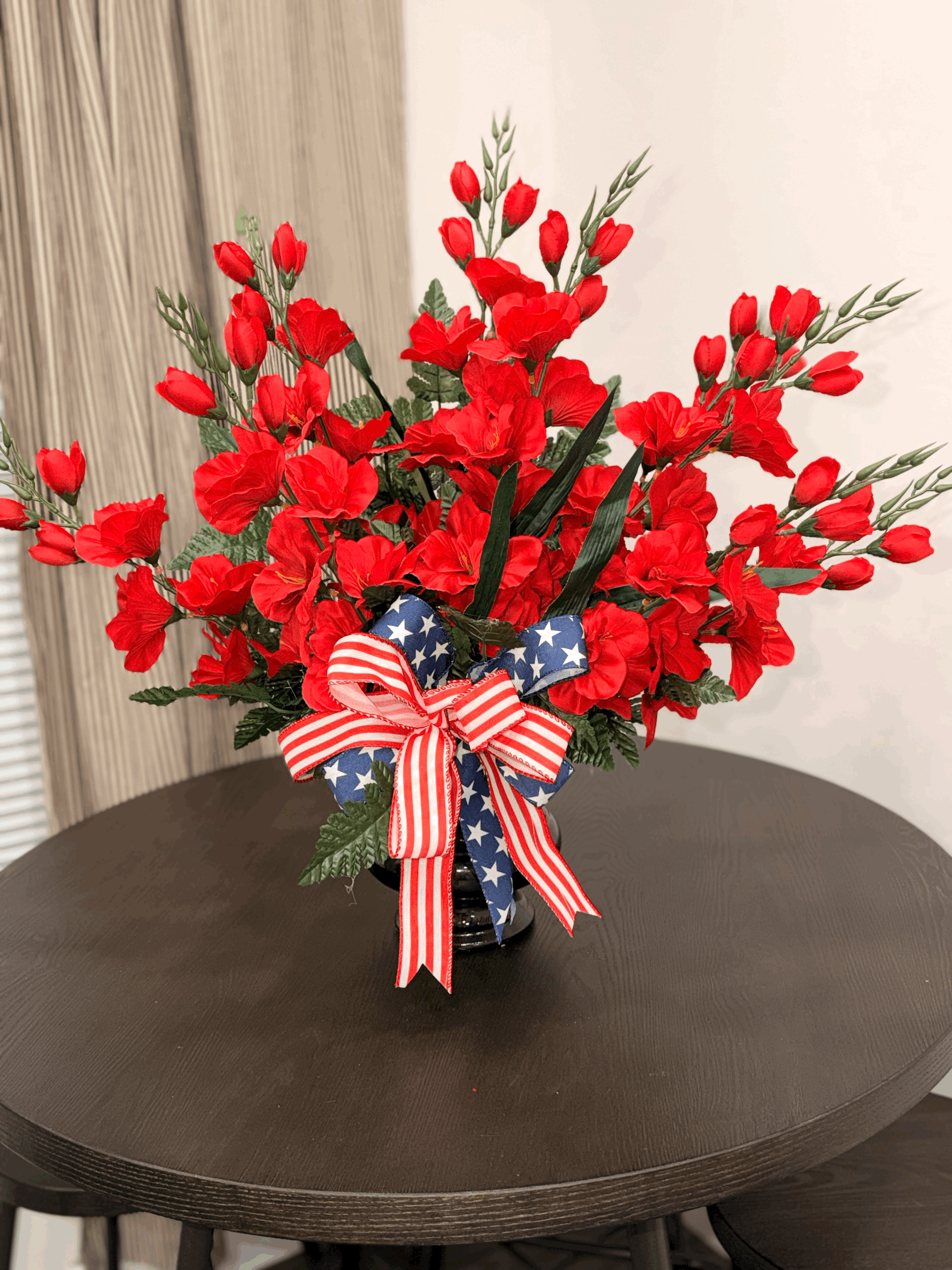 Silk Wreaths, Crosses and Vases