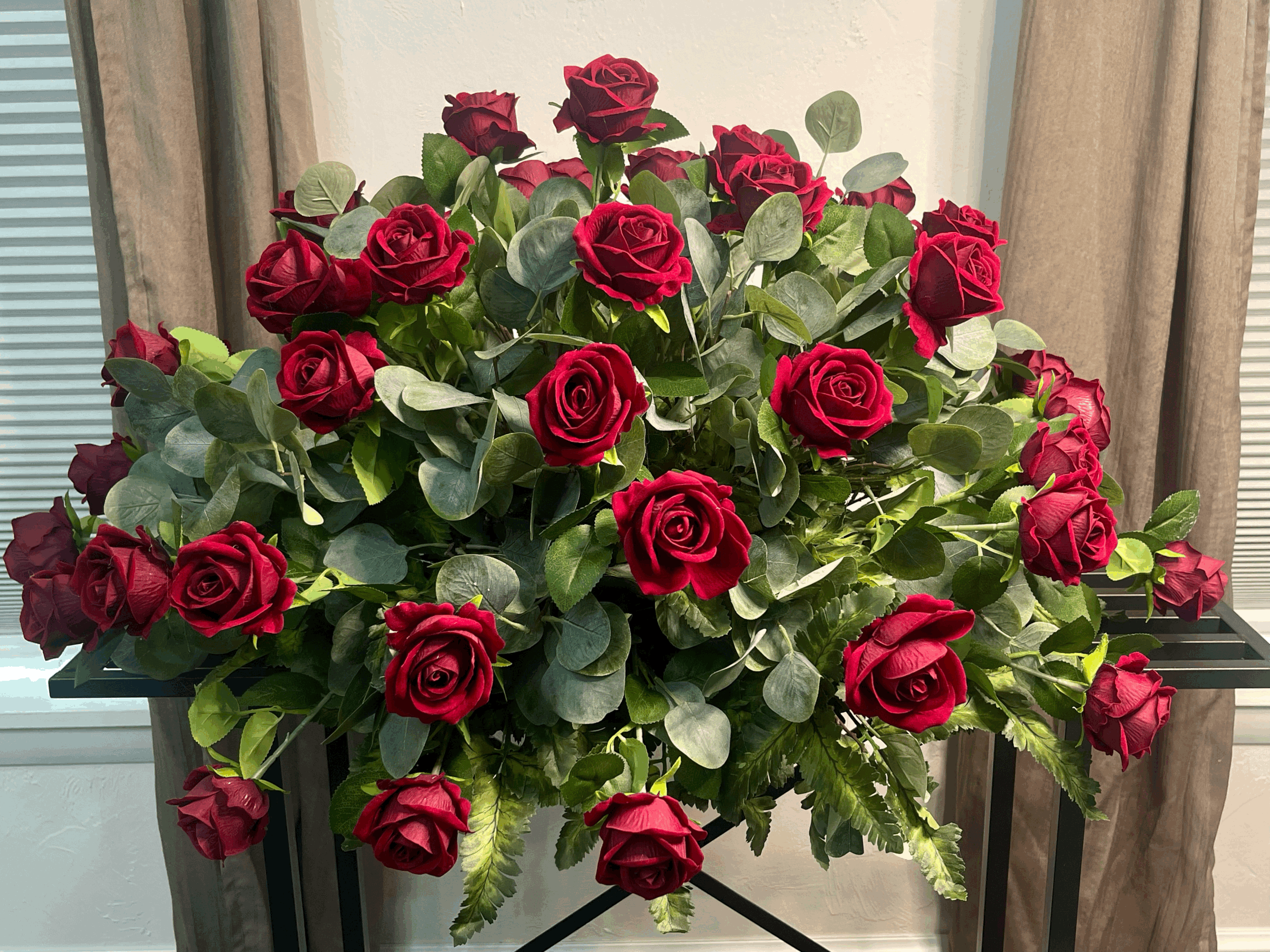 Silk Casket Spray