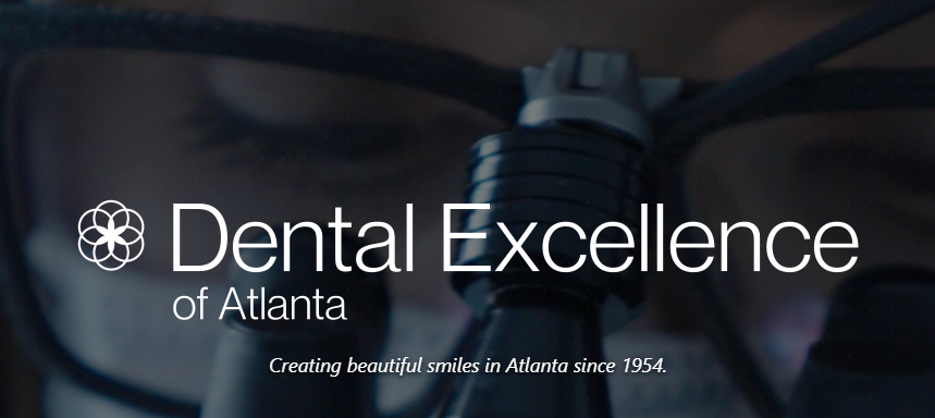 Logo of Dental Excellence of Atlanta with the tagline 'Creating beautiful smiles in Atlanta since 1954'.