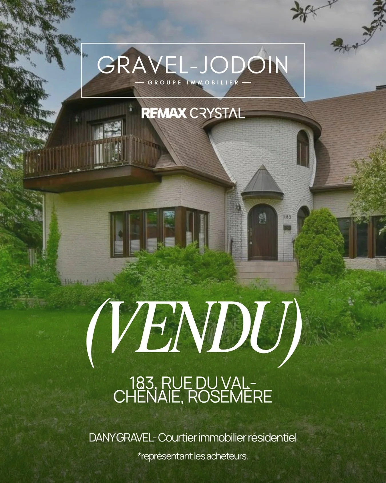 VENDU | 183, rue Val-Ch&ecirc;naie, Rosem&egrave;re 🏡🔑

C&rsquo;est maintenant officiel! 🎉 Tr&egrave;s heureux d&rsquo;avoir repr&eacute;sent&eacute; les acheteurs dans l&rsquo;acquisition de cette magnifique propri&eacute;t&eacute; &agrave; Rosem