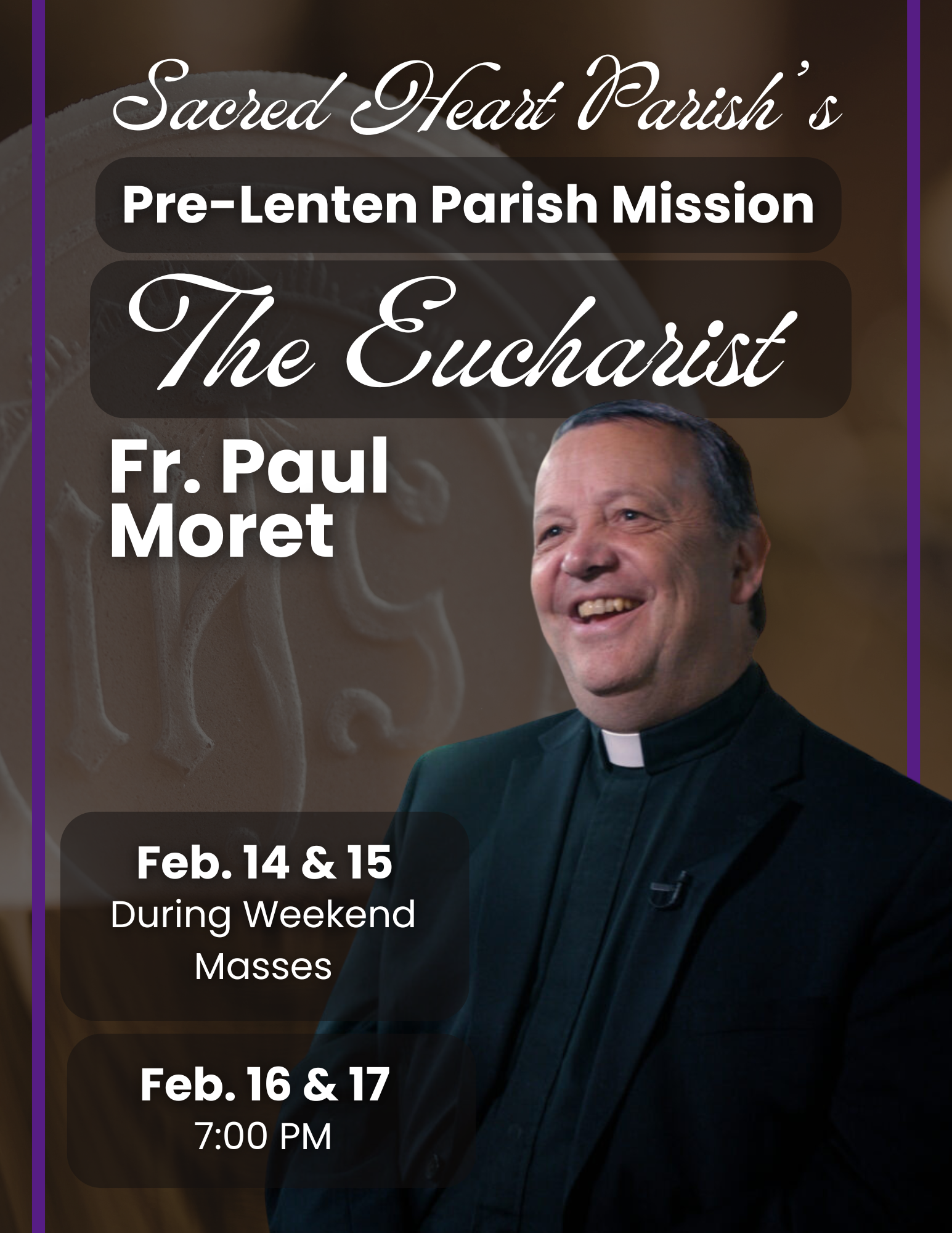 Sacred Heart Pre-Lenten Parish Mission