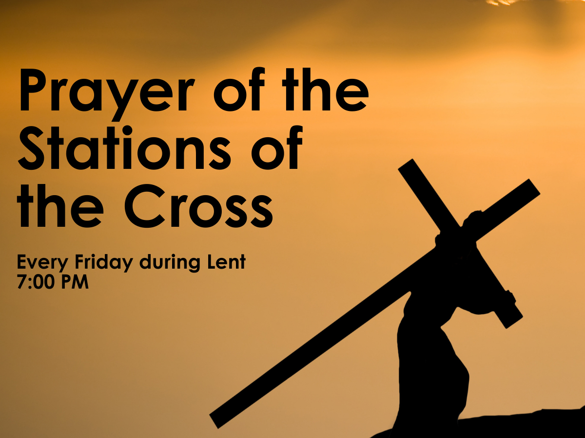 Prayer of the Stations of the Cross