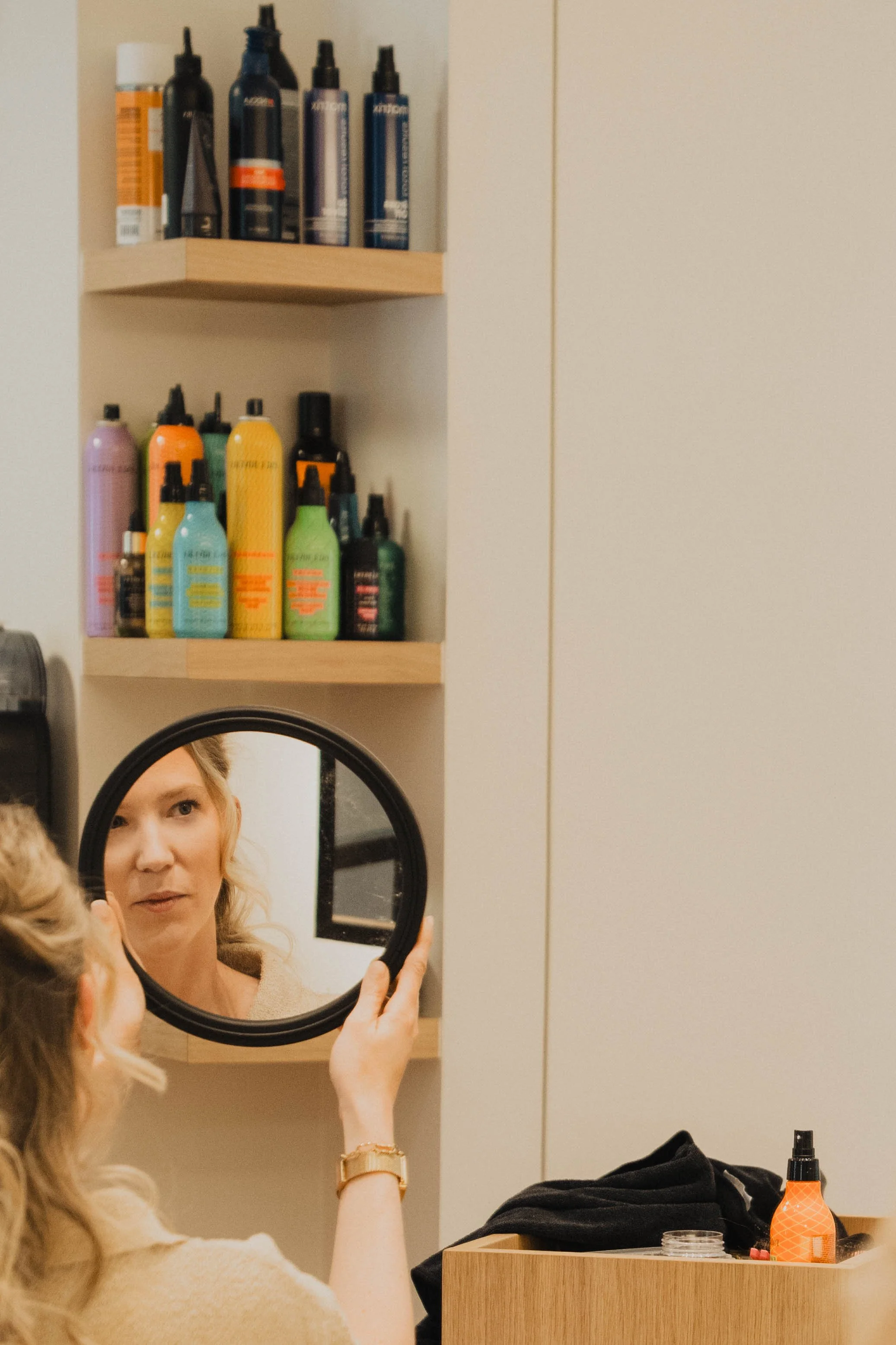 Balayage met natuurlijke kleurovergang in Wechelderzande