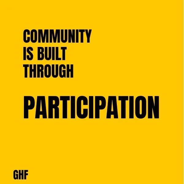 One of the biggest shifts in my own thinking over the years has been moving away from audience-building and towards participation.

The strongest communities I've seen weren't created through campaigns or communications alone.

They were built by giv