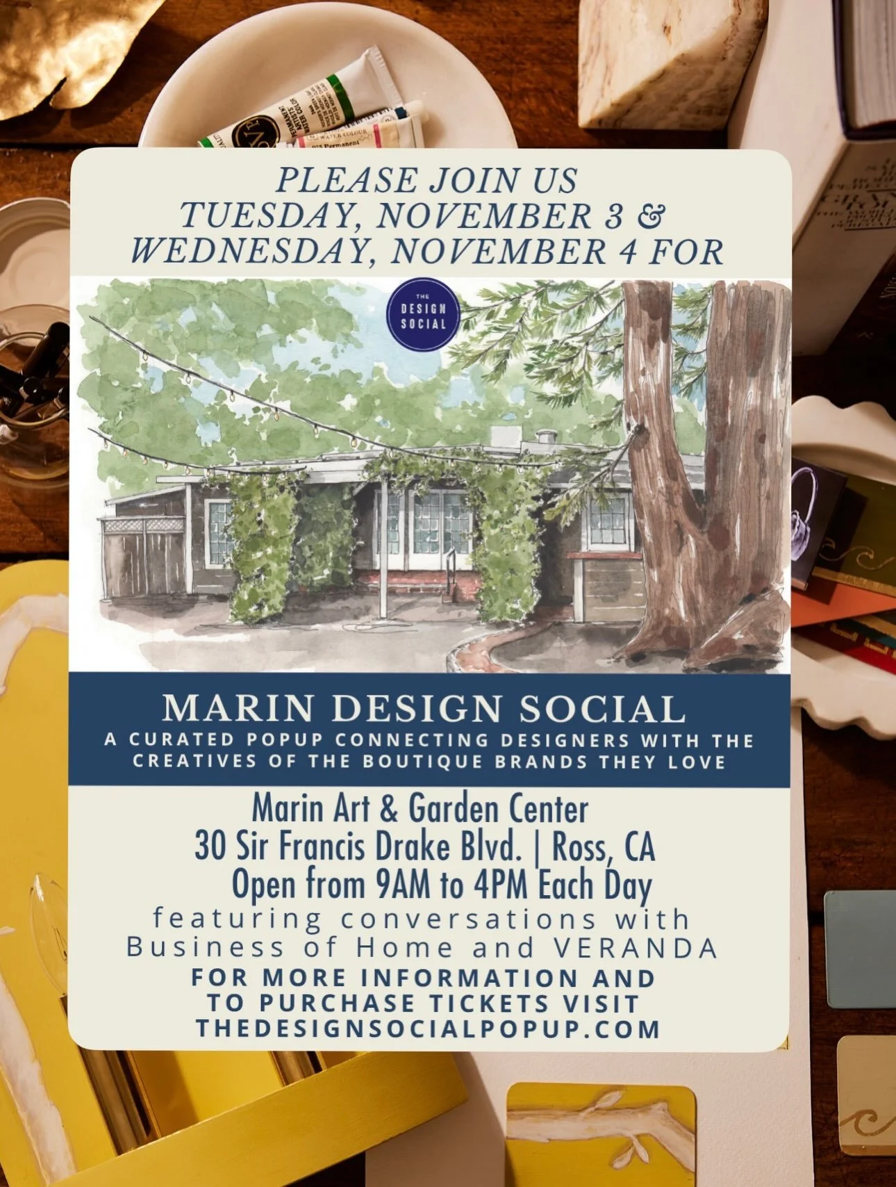 We are looking forward to bringing our sconces to @thedesignsocialpopup Marin in just three weeks! If you are in the area, please stop by November 3rd or 4th - we would love to meet you!

Head to the link in our bio for tickets and more information.