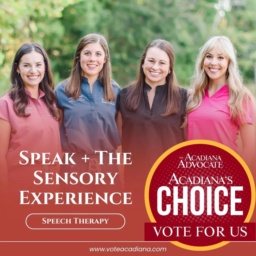 This year, we&rsquo;re going for GOLD! 🥇

As voting begins for Acadiana&rsquo;s Choice, we&rsquo;d be honored to have your support for Best Speech Therapy Clinic! 

Whether you&rsquo;ve been part of our clinic for years or just recently joined our j