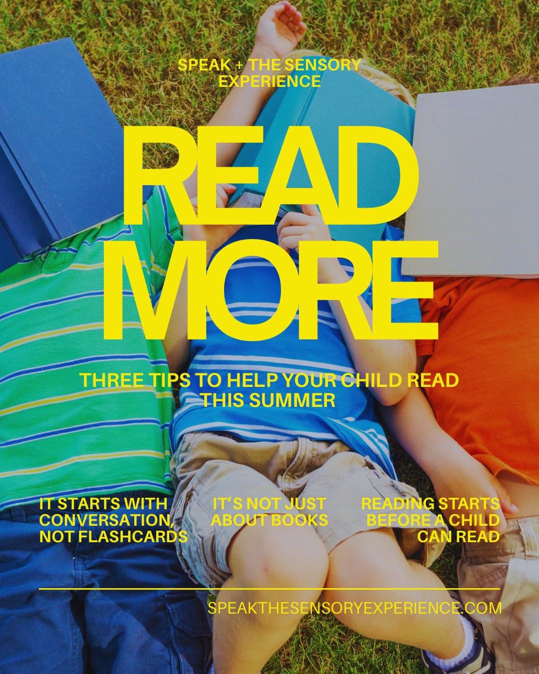 Want to help your child grow as a reader this summer without turning your home into a classroom? 📚☀️😎

As speech-language pathologists, we know that strong reading skills are built through everyday moments&hellip;not just worksheets and flashcards.