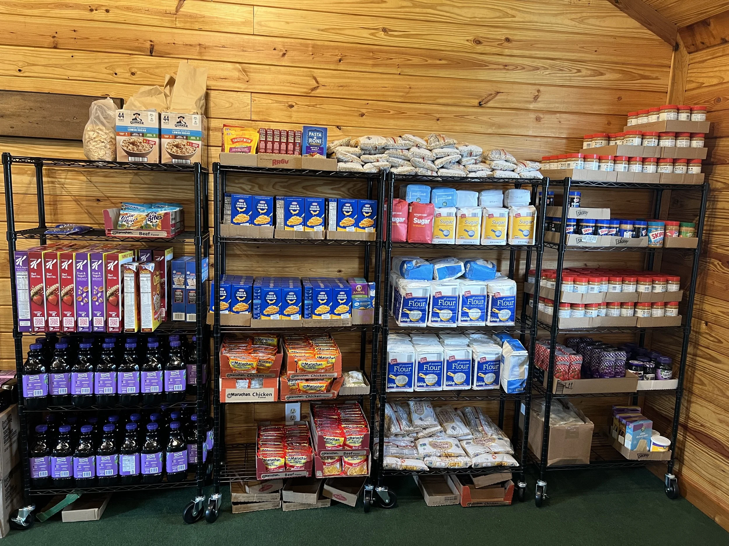 Mt. Pleasant Bible Church Food Pantry July