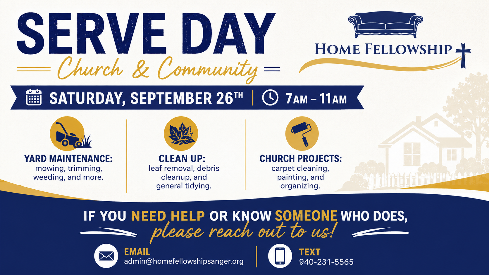 Serve Day Church and Community