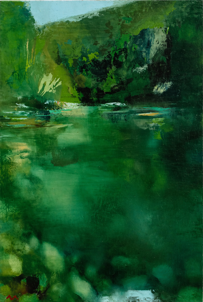 "Terrain Vague - Alveo del Merse"
Oil on Arches 600 gsm 100% cotton paper, mounted on wood board
Brush and palette knife
20.5 × 30.5 cm
2019
Unframed