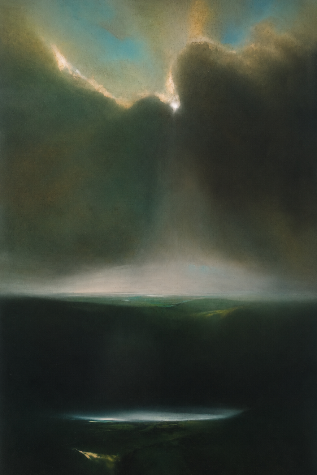 "Aspice" 89.5 × 160 cm Oil on canvas 2015