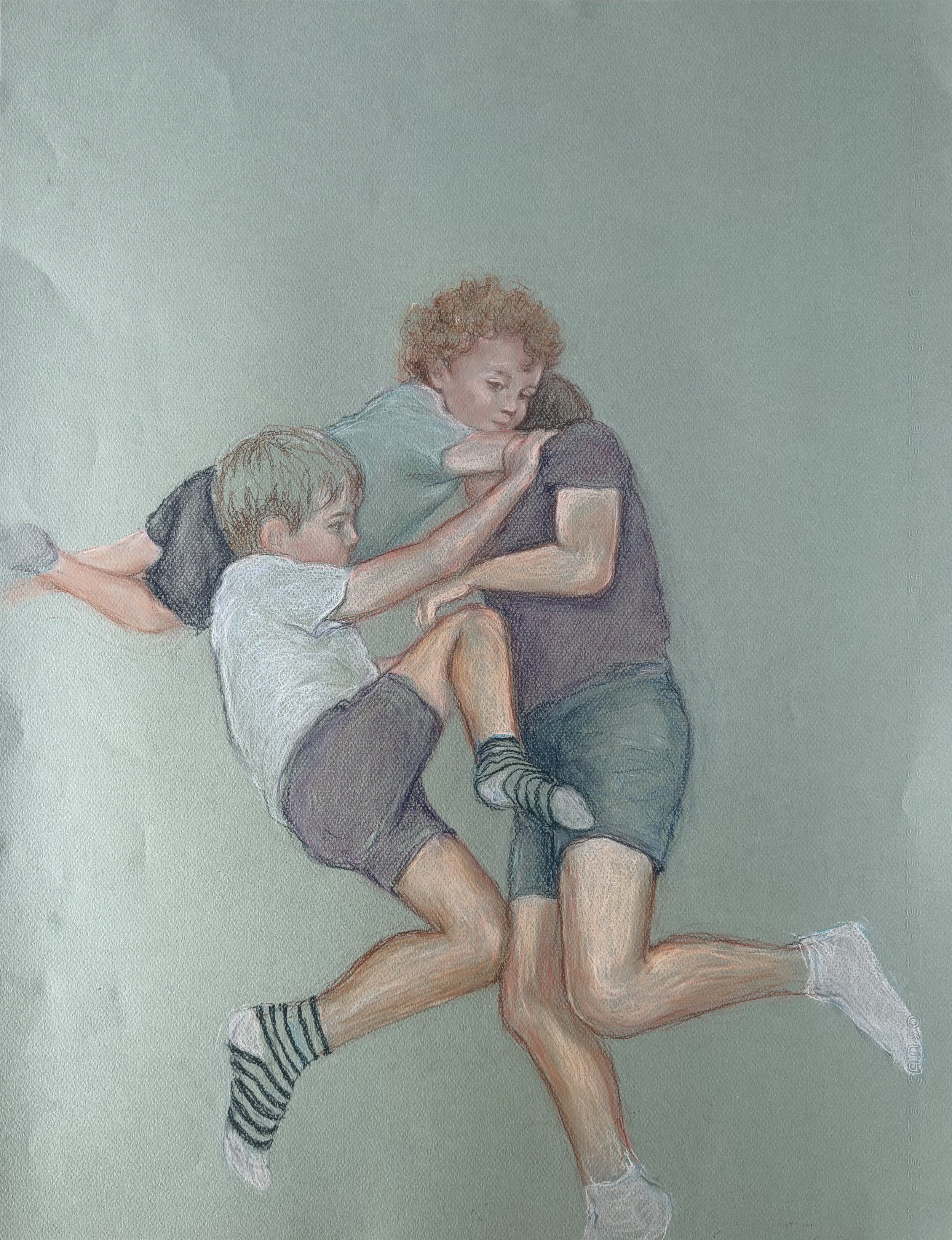 Tangled
Pastel on paper
19.5 x 25.5"