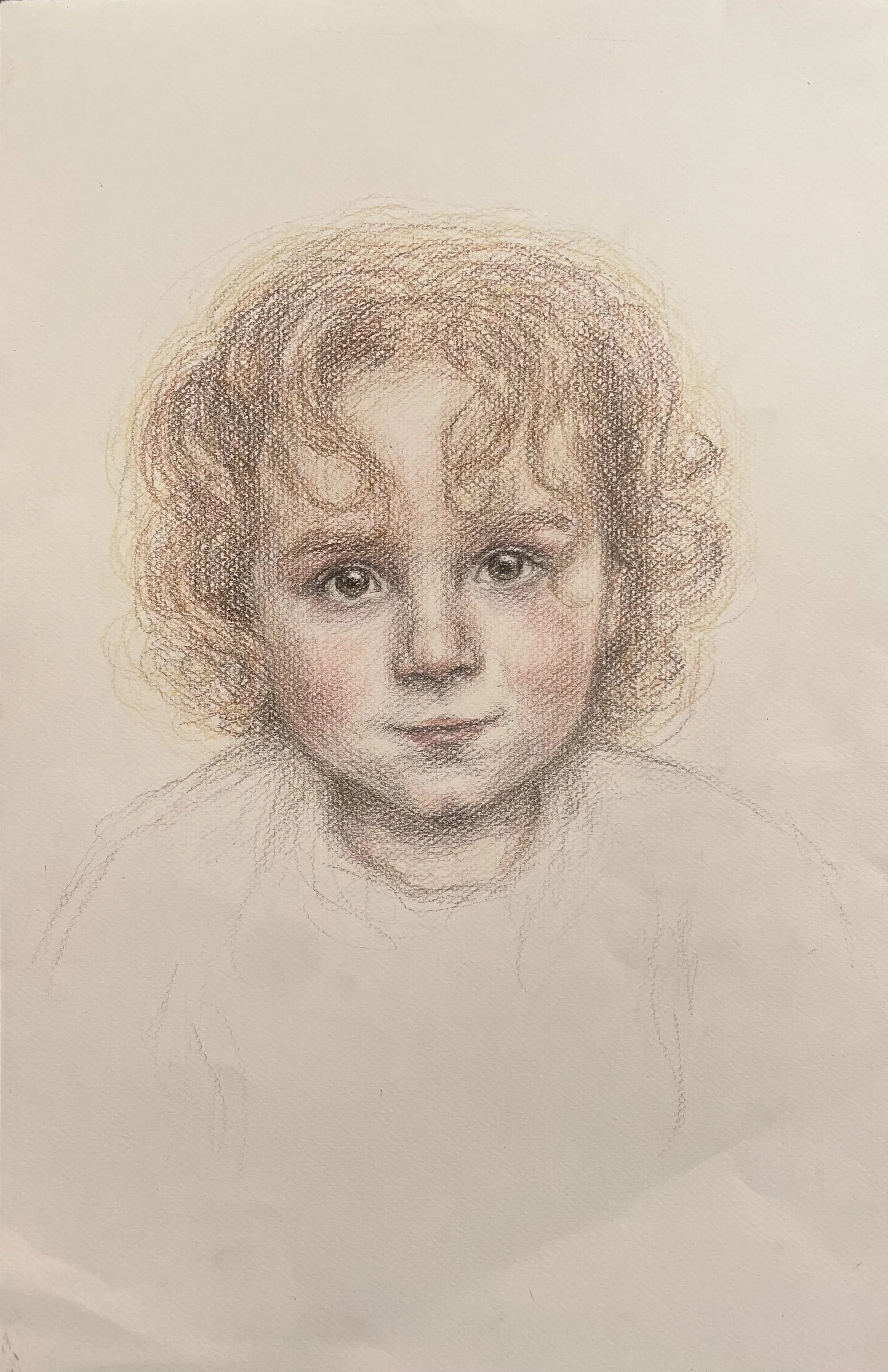 Seen (2025)
Colored pencil on paper
19 3⁄4”x12”