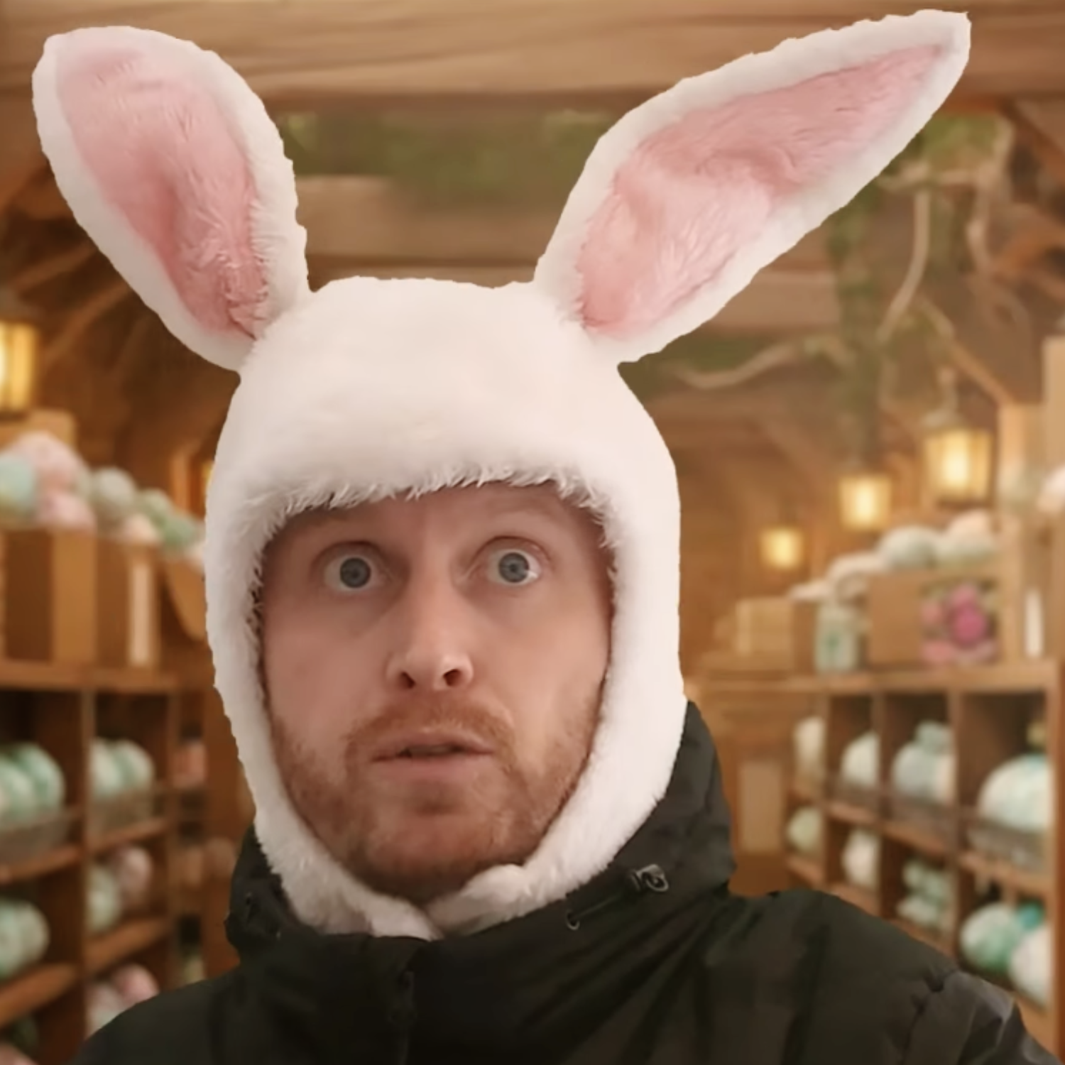 josh is easter bunny for xero’s easter campaign