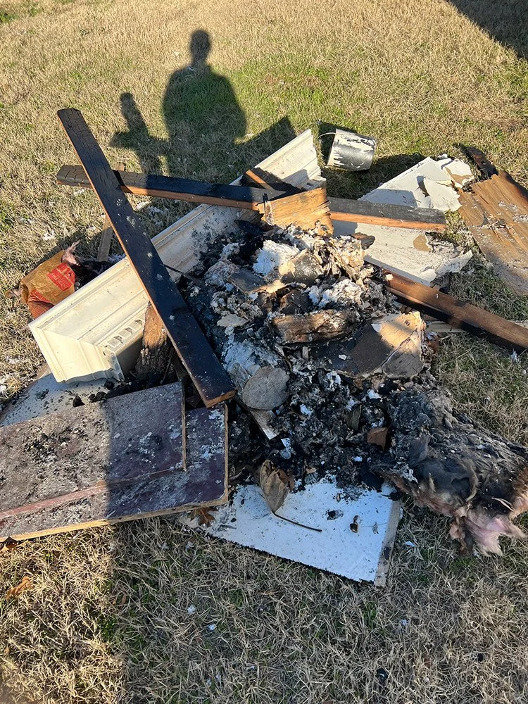 Residential Fire Damage home contents
