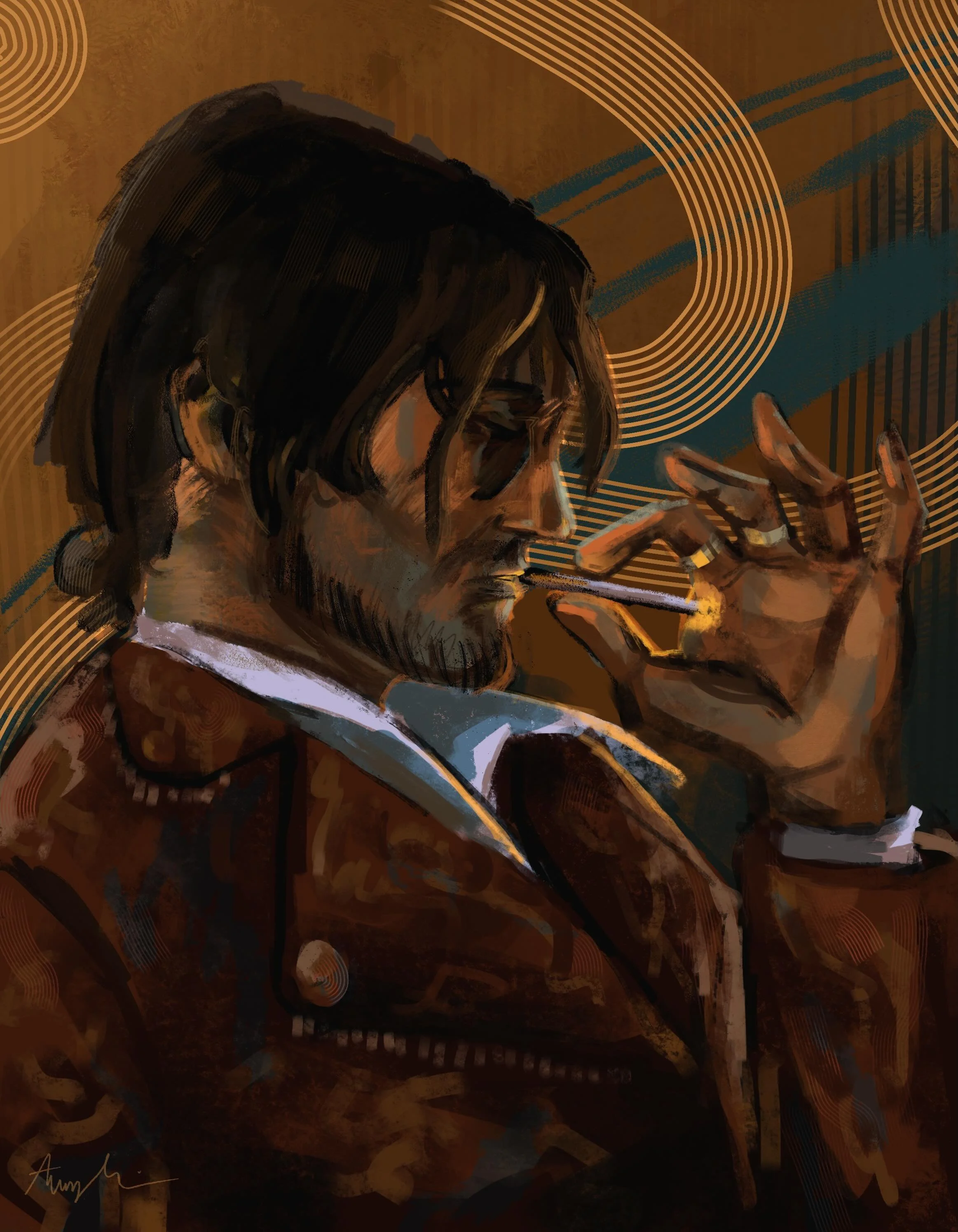 &ldquo;You were a fine knight, Don Quixote.&rdquo;

RESIDENT EVIL 4 🧟&zwj;♂️

⛱️💉🩸🪱⛱️💉🩸🪱⛱️💉🩸🪱⛱️💉🩸🪱⛱️

Very quick + messy Luis Serra painting. I made this ~2.5 hrs because I was inspired. Struck while the iron was hot.

Something I&rsquo;