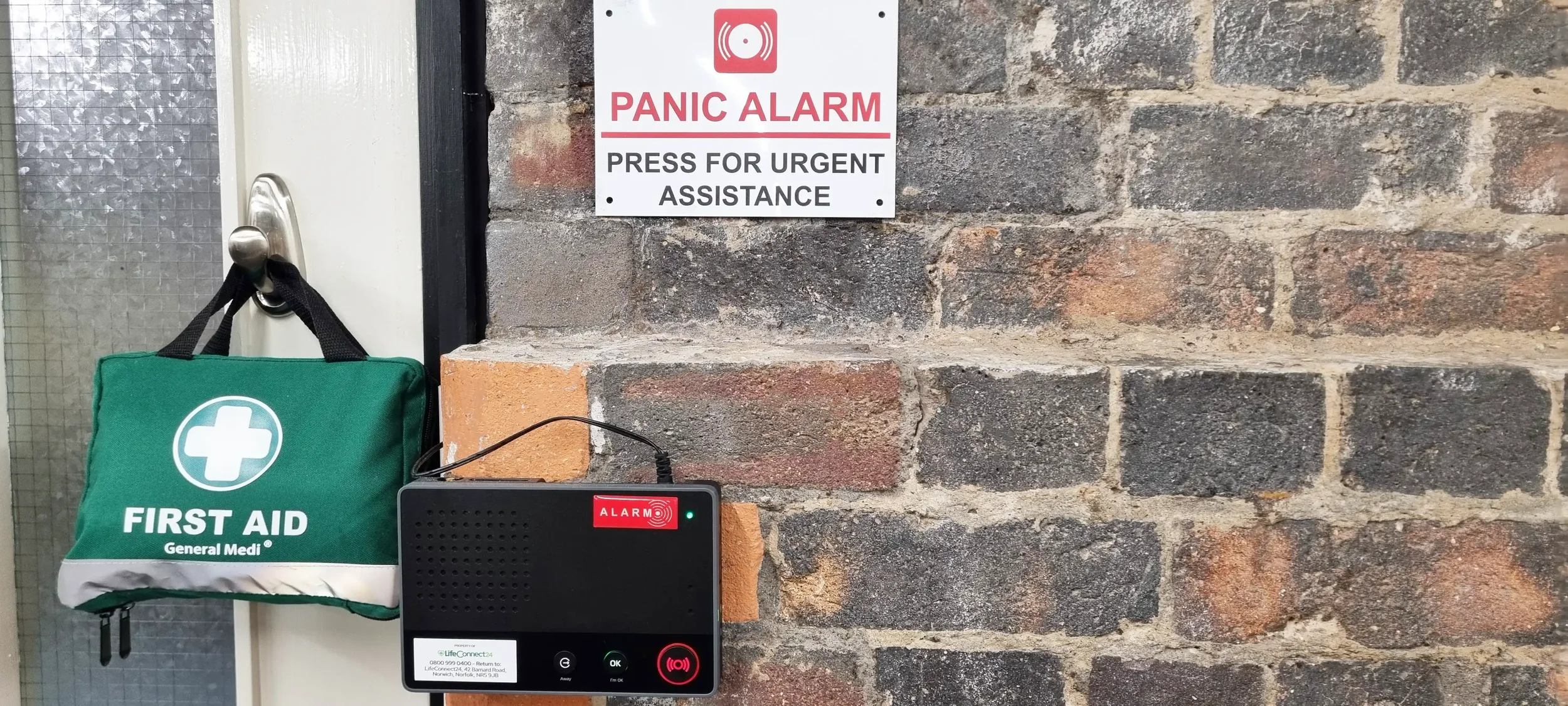 Panic alarm at Vitality Micro Gym Derby