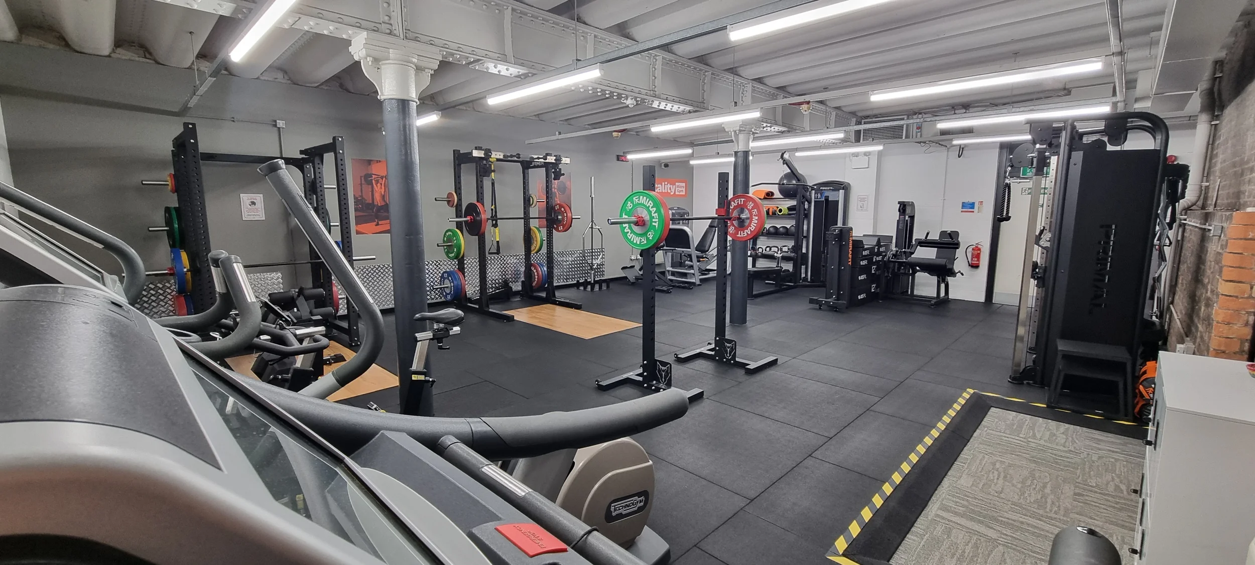 Main area of Vitality Micro Gym Derby