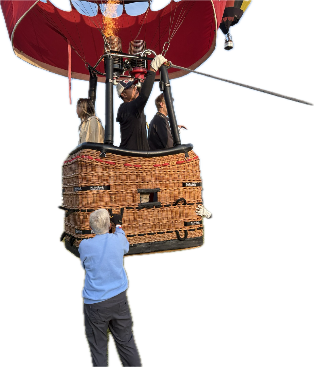 Purchase a Balloon Ride for 2 passengers (+pilot)