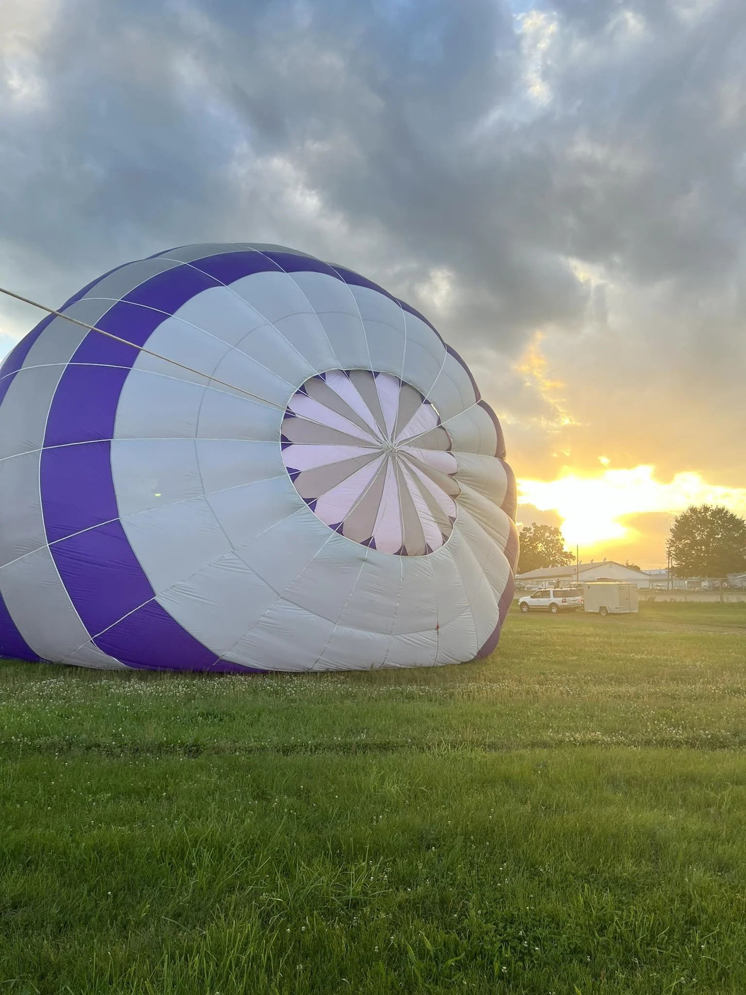 Twice Blessed Ballooning inflating