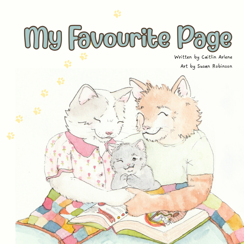 Cover of "My Favourite Page" by Caitlin Arlene